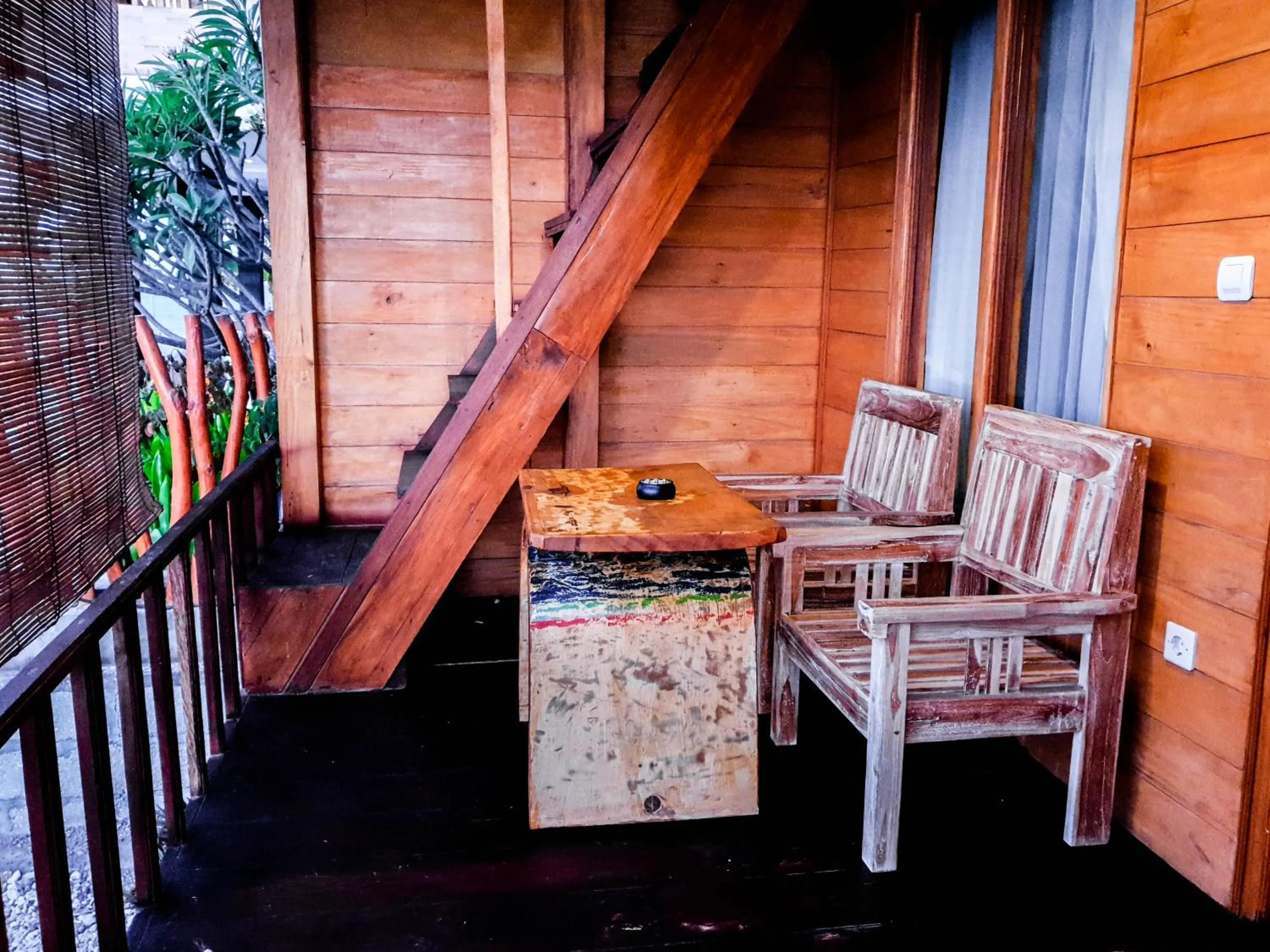 Patio in Malibu Huts