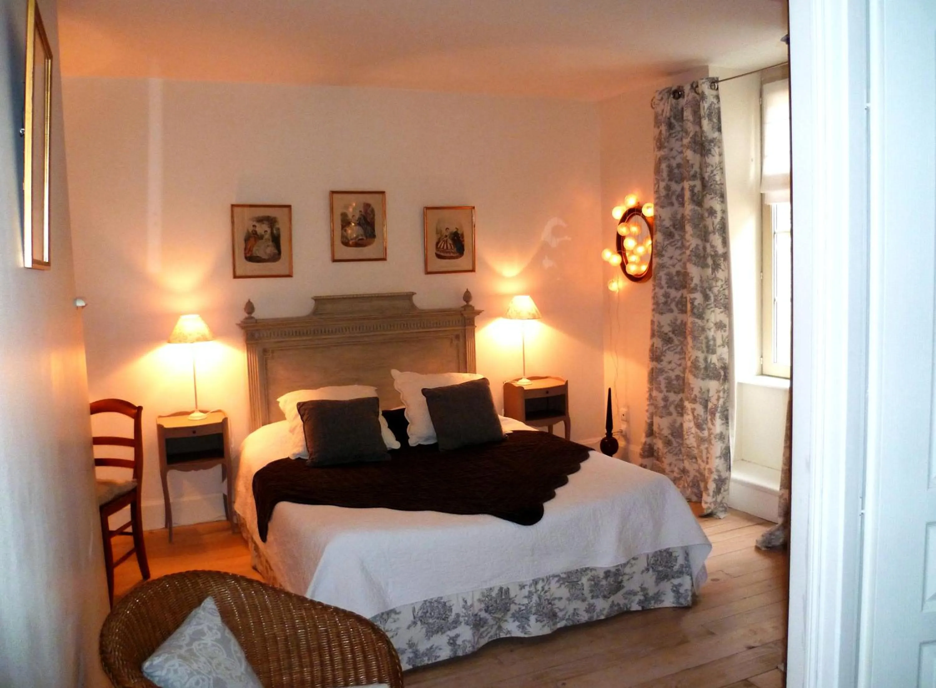 Bed in Domaine de la Corgette