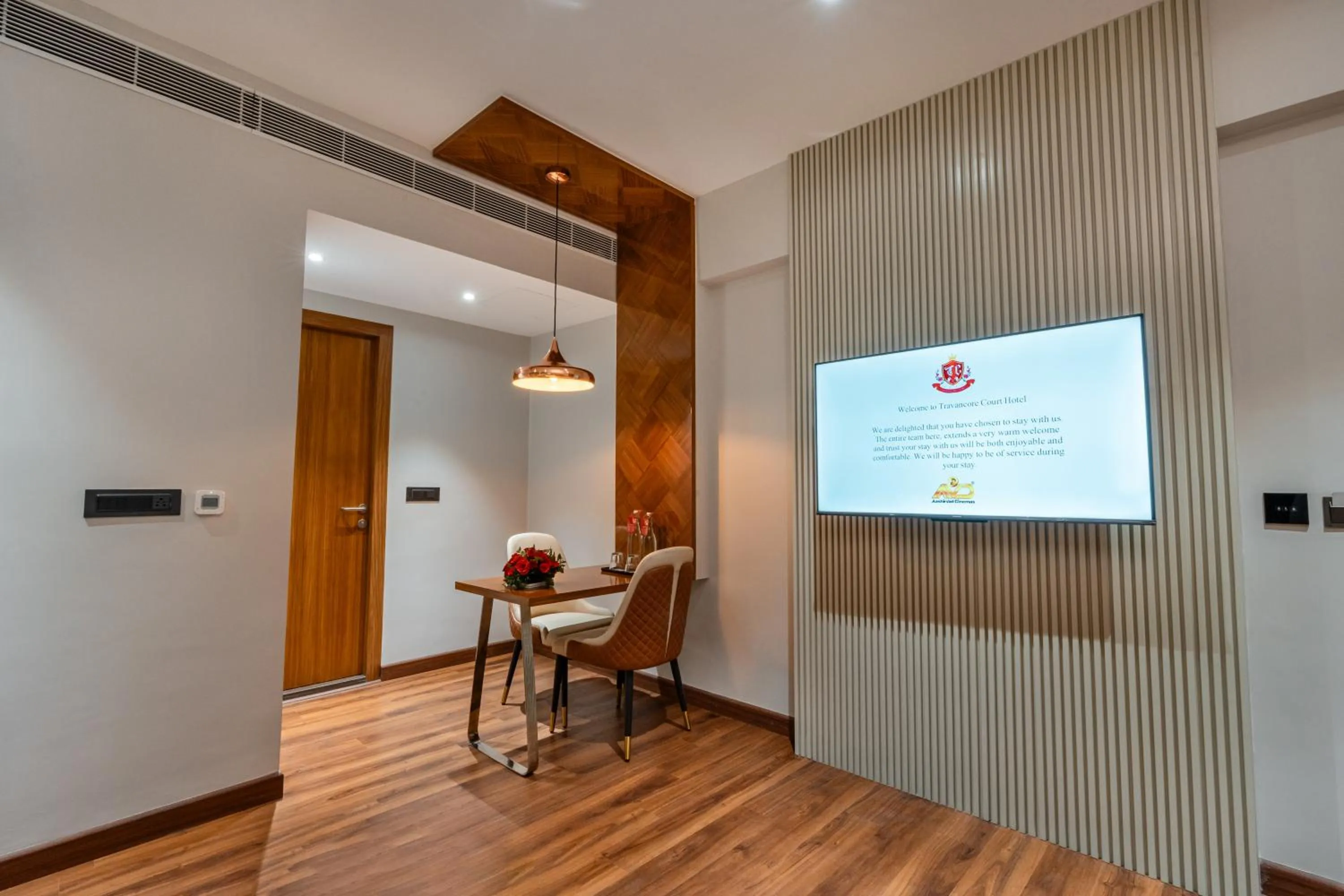 Living room in Travancore Court