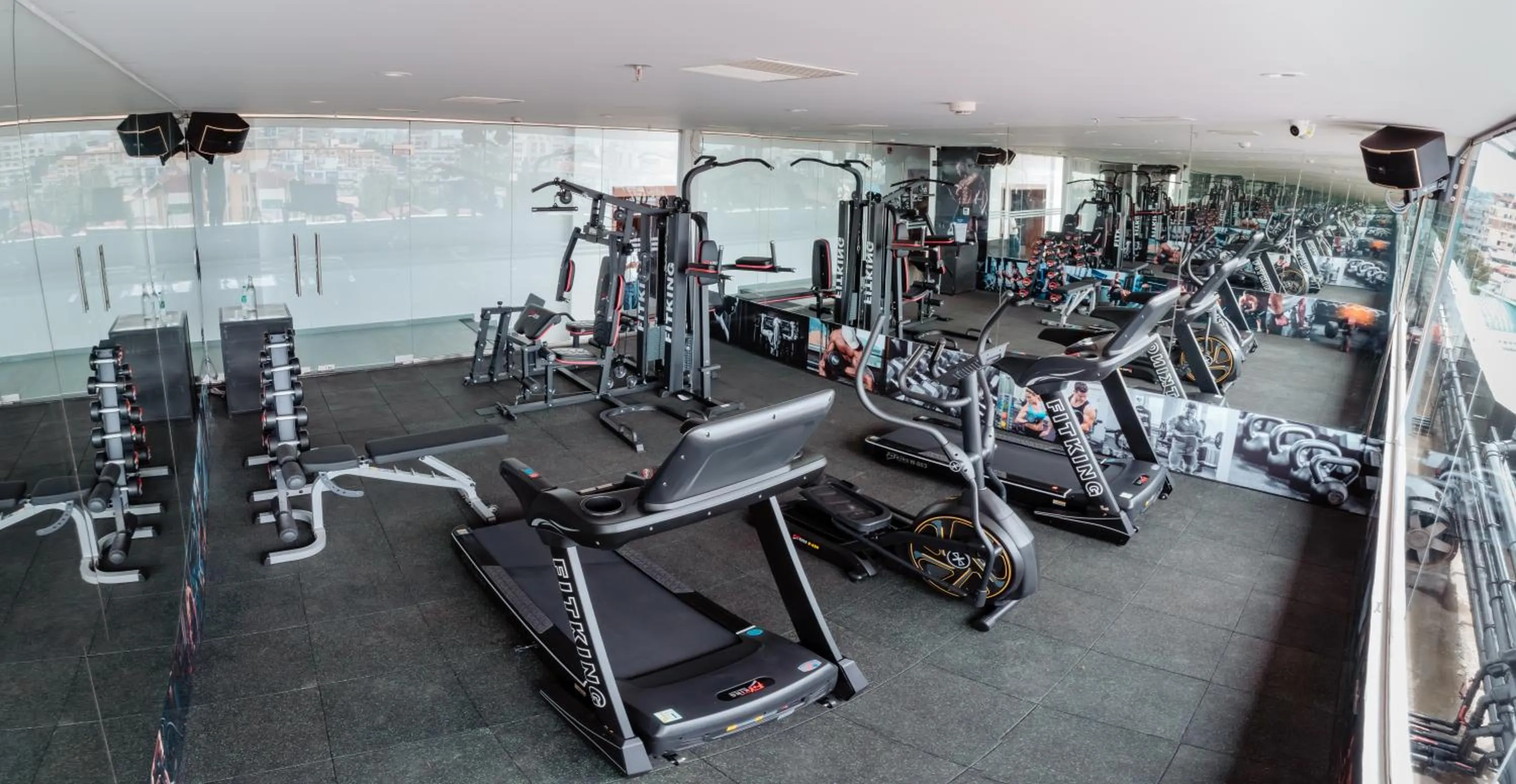 Fitness centre/facilities in Travancore Court