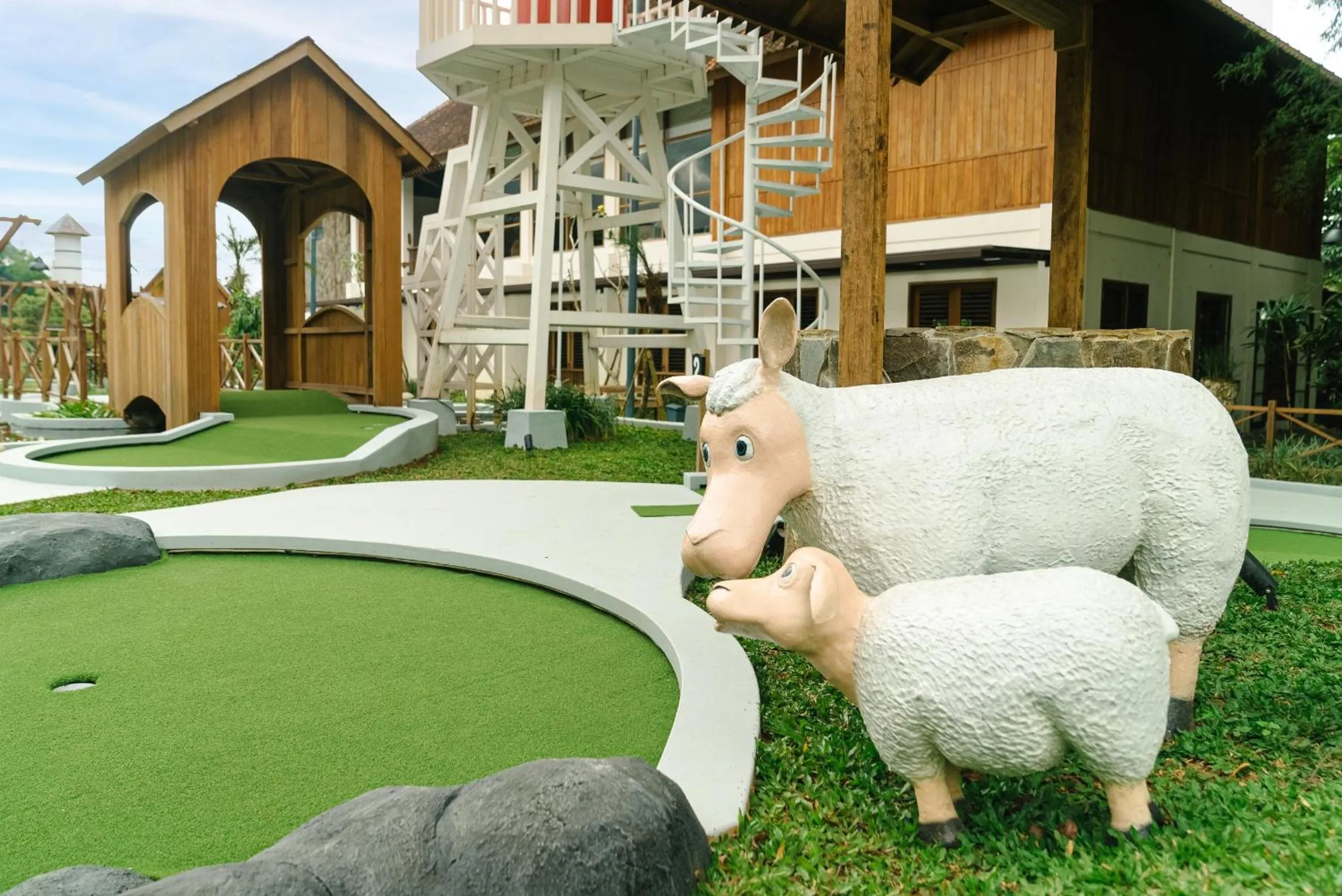 Property building in Novus Giri Resort & Spa