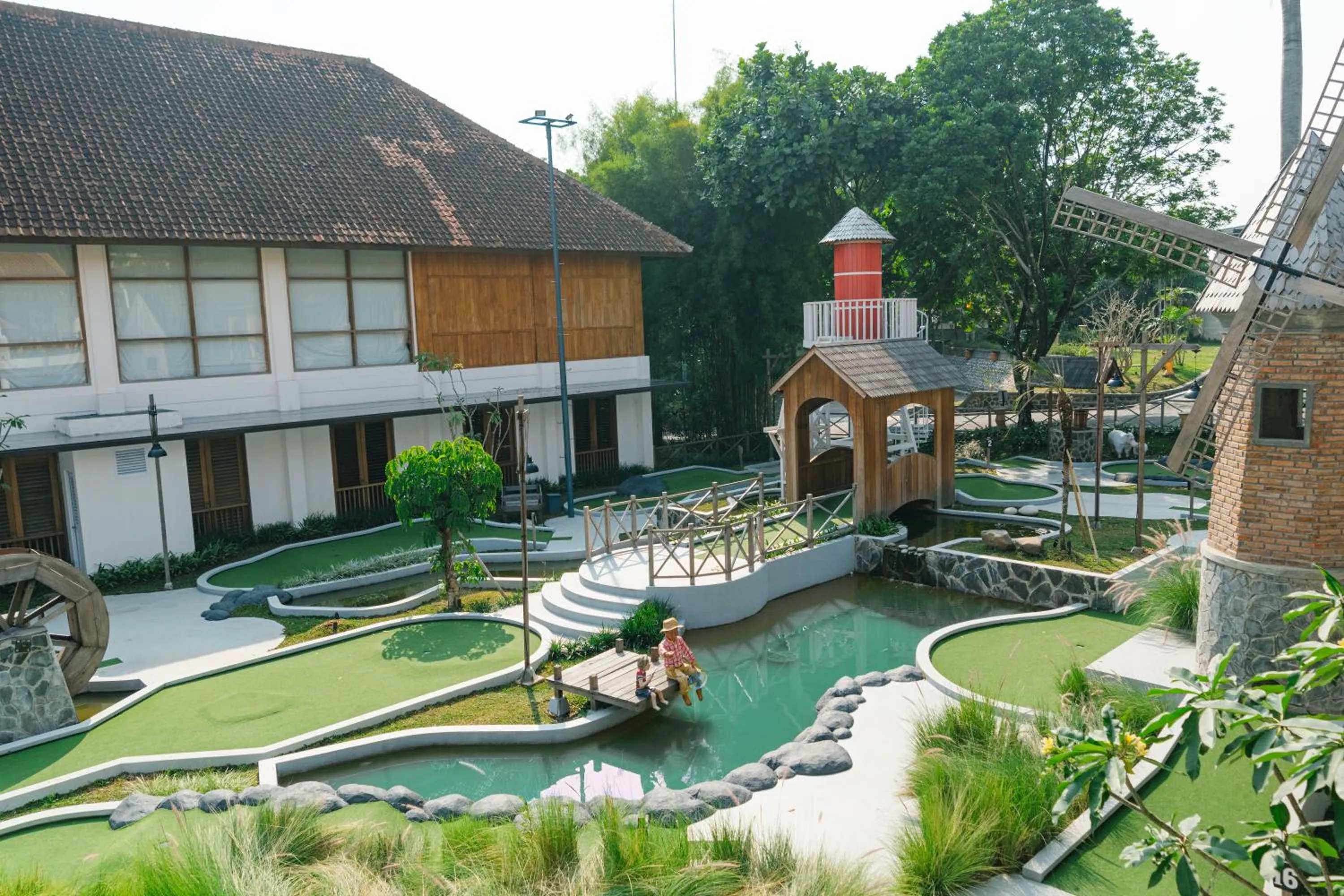 Minigolf in Novus Giri Resort & Spa