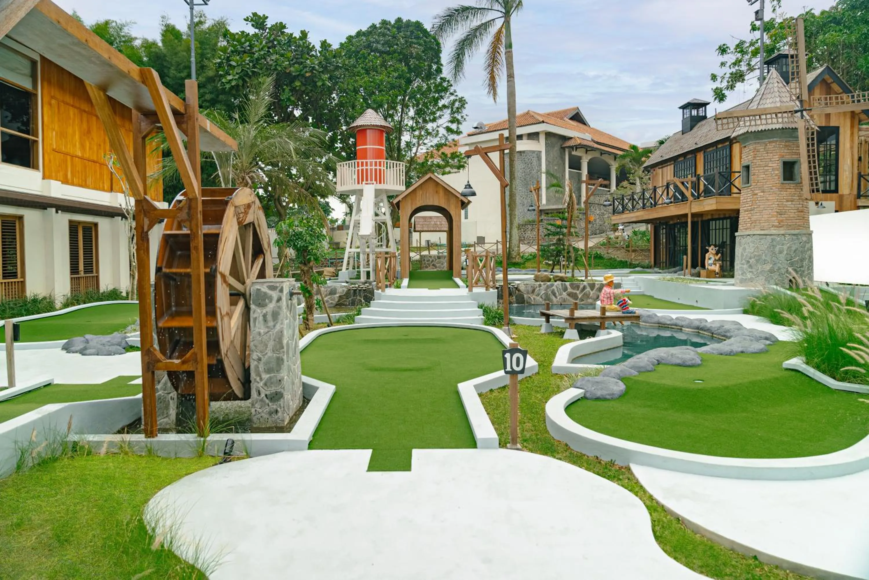 Minigolf in Novus Giri Resort & Spa