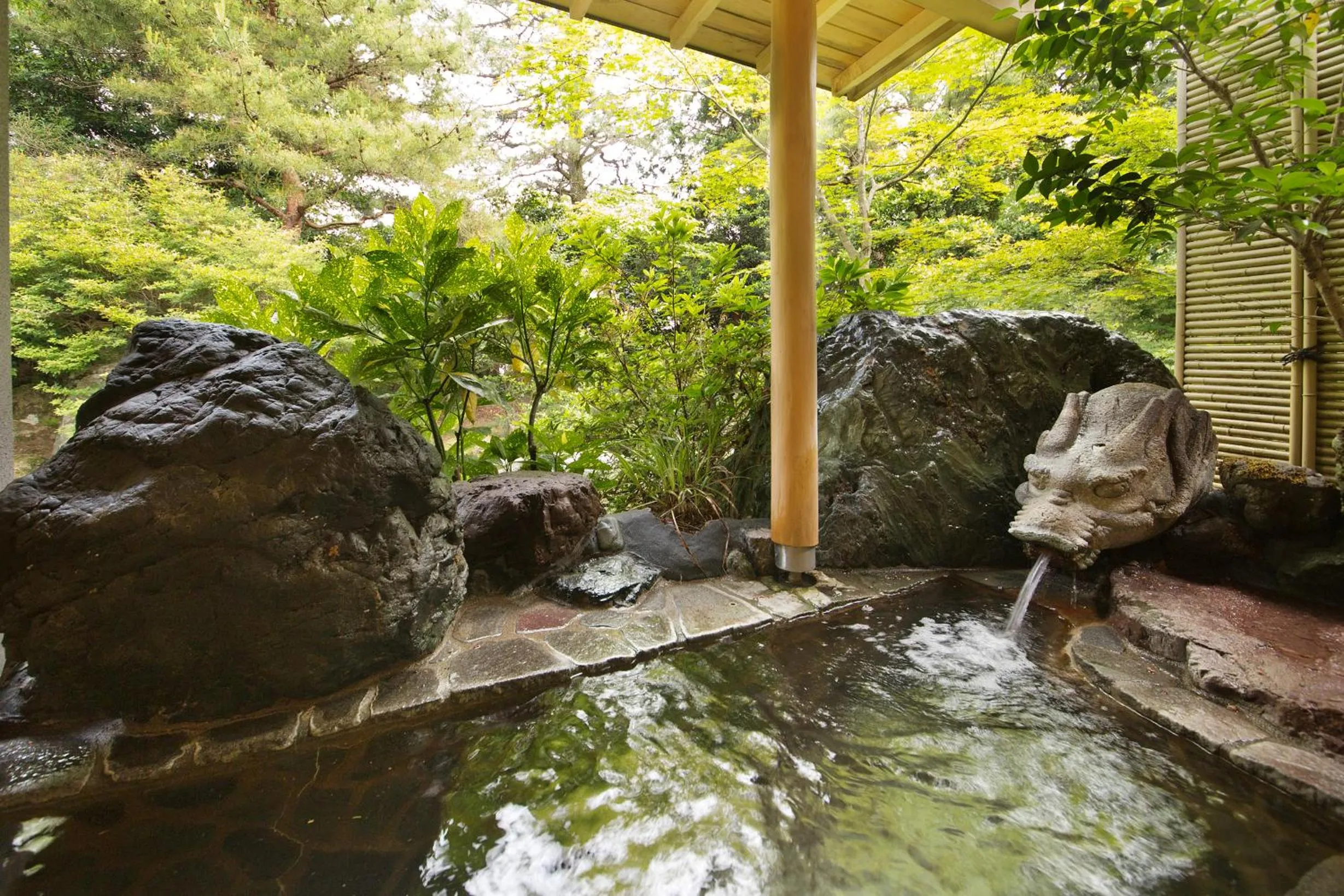 Open Air Bath in Matsusaki