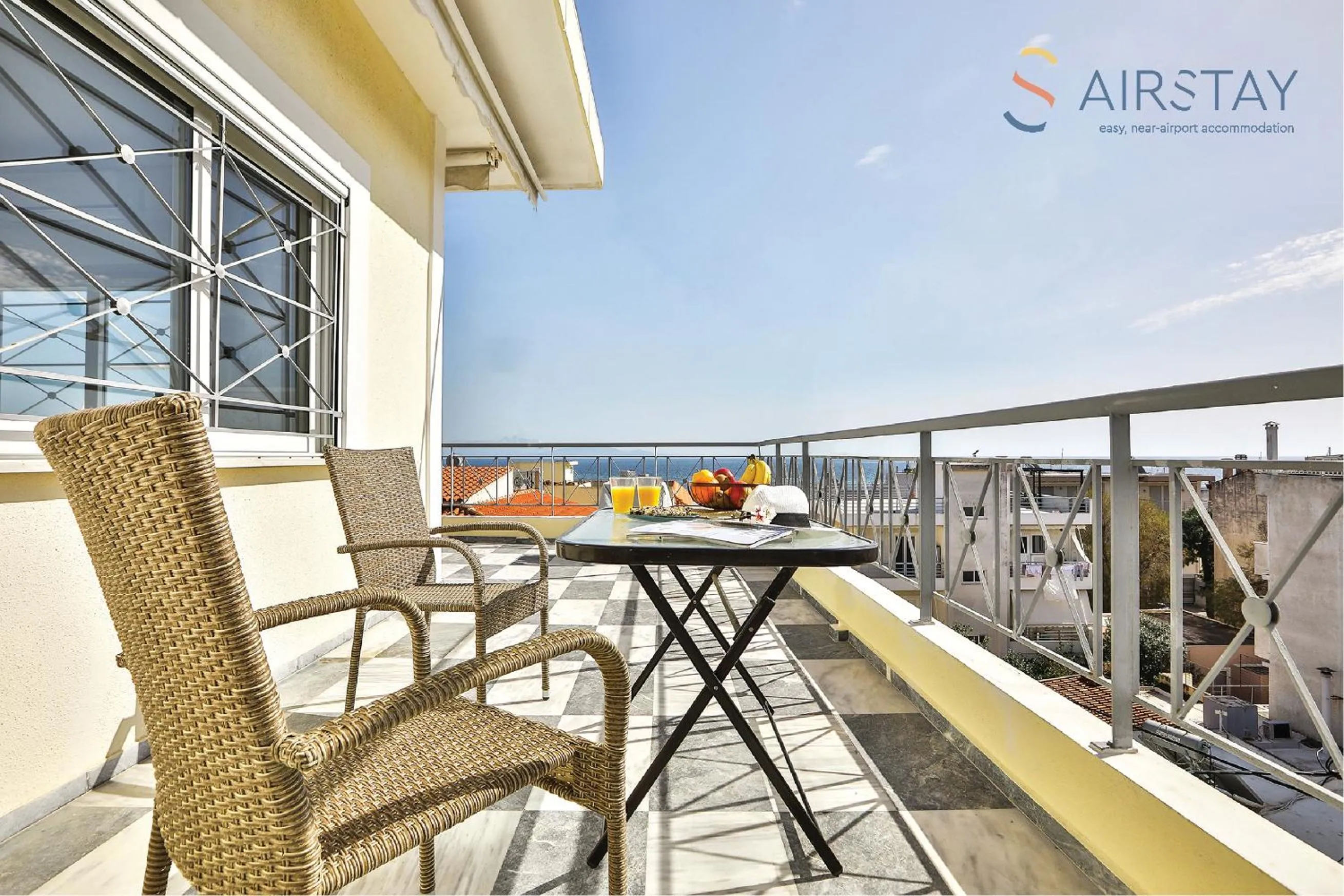 Balcony/Terrace in Nautilus Apartments Airport by Airstay