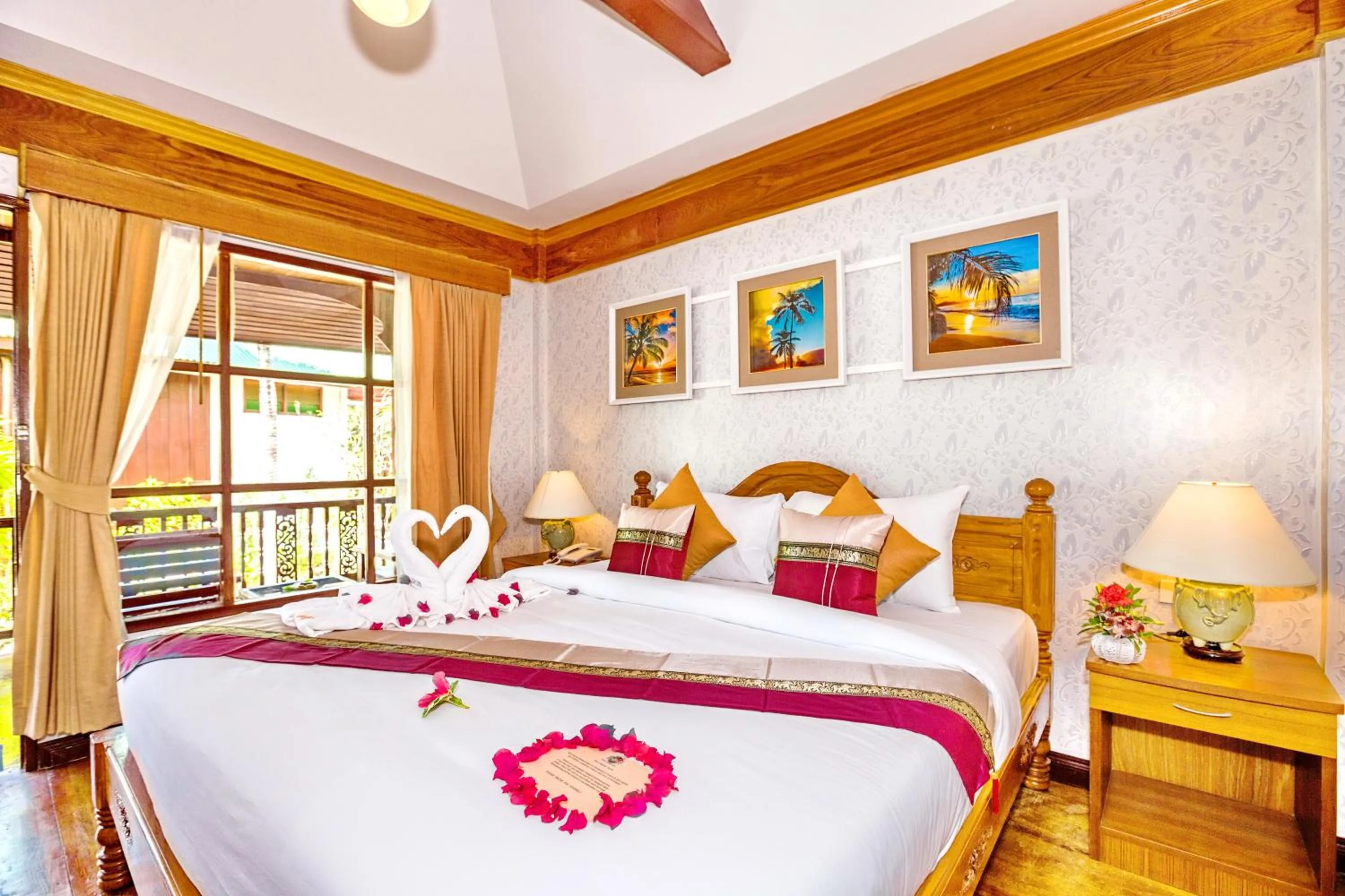 Bedroom, Bed in Lamai Coconut Beach Resort