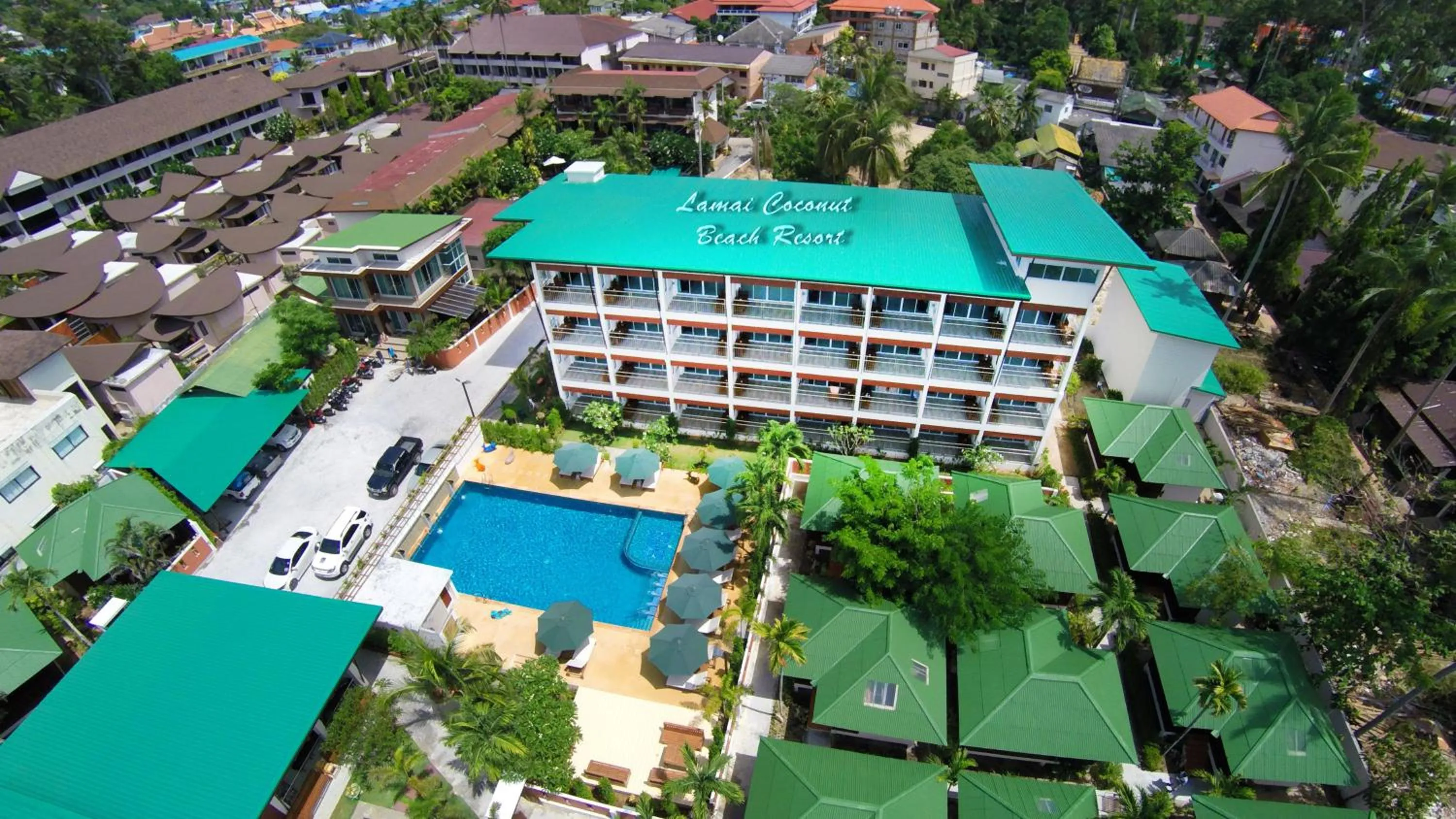 Property building in Lamai Coconut Beach Resort