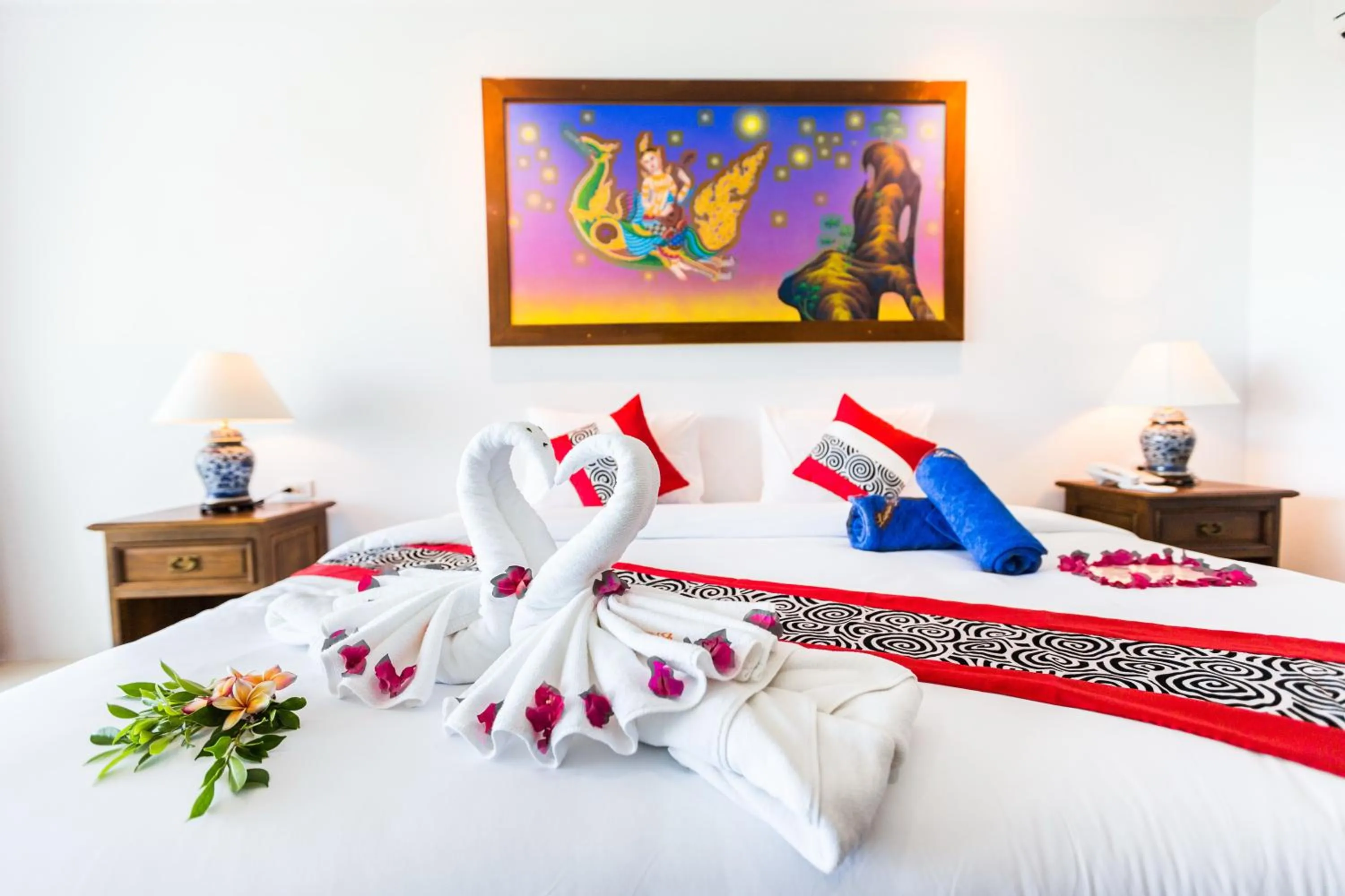 Bedroom, Bed in Lamai Coconut Beach Resort