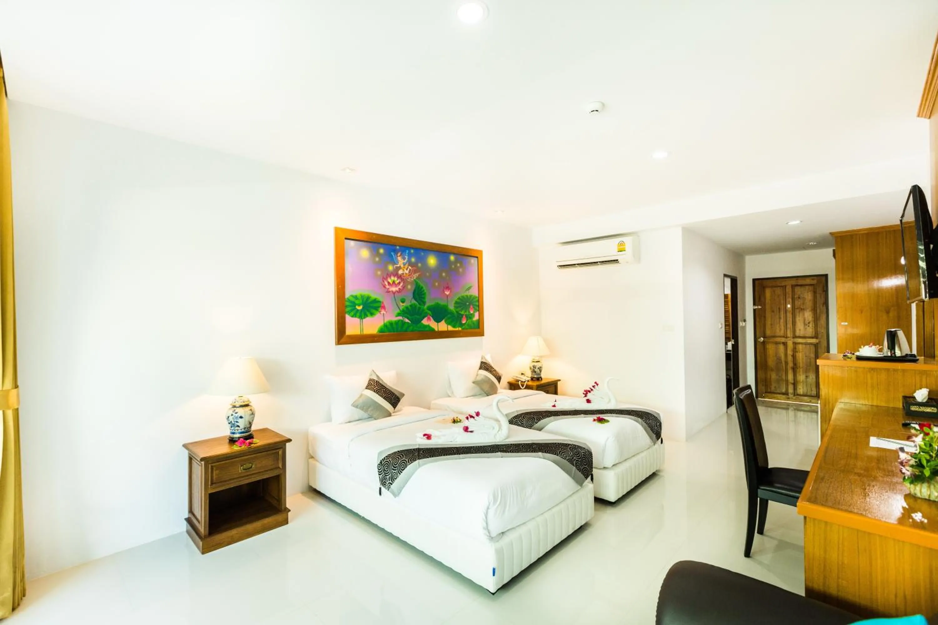 Garden, Bed in Lamai Coconut Beach Resort