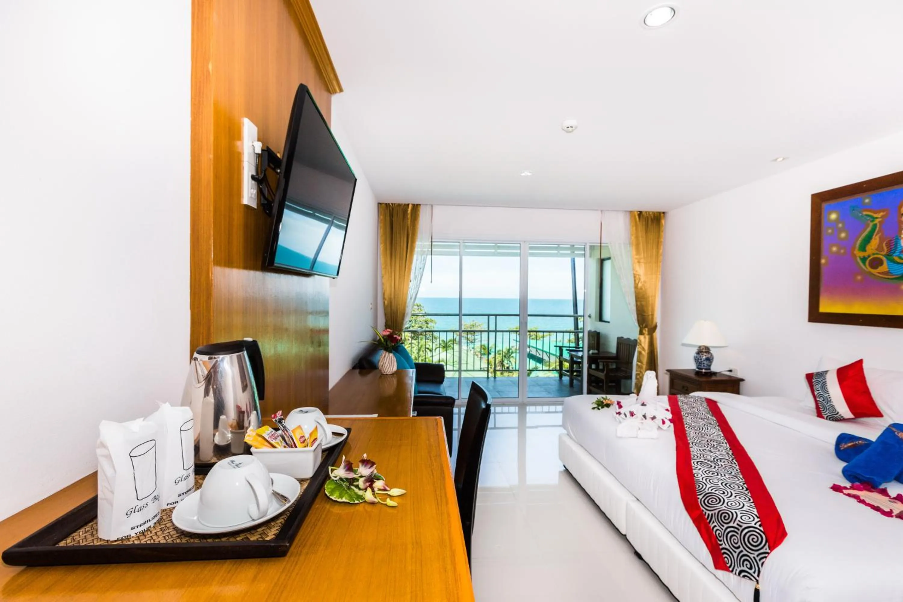 Bedroom, Bed in Lamai Coconut Beach Resort