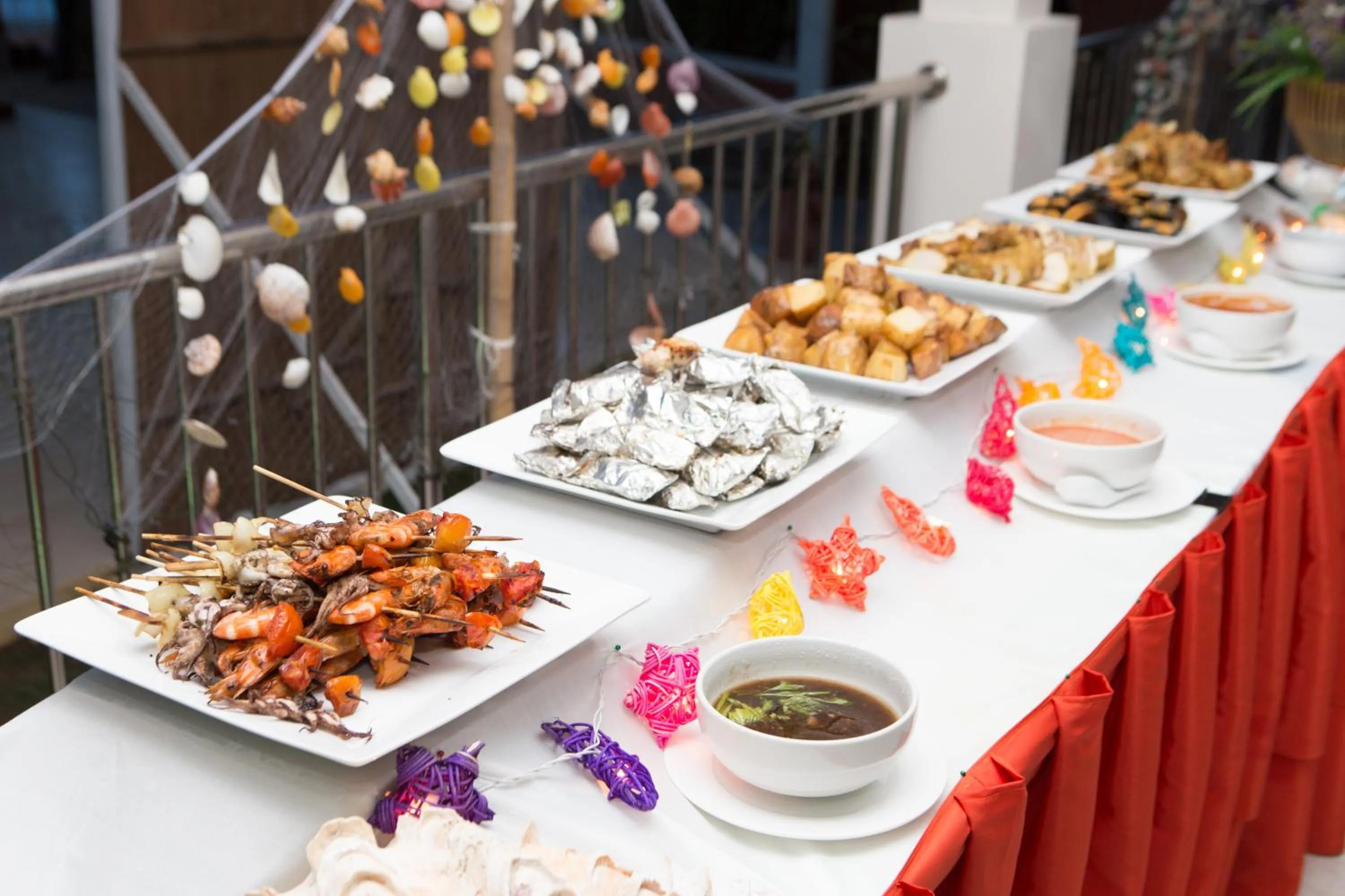 Food in Lamai Coconut Beach Resort