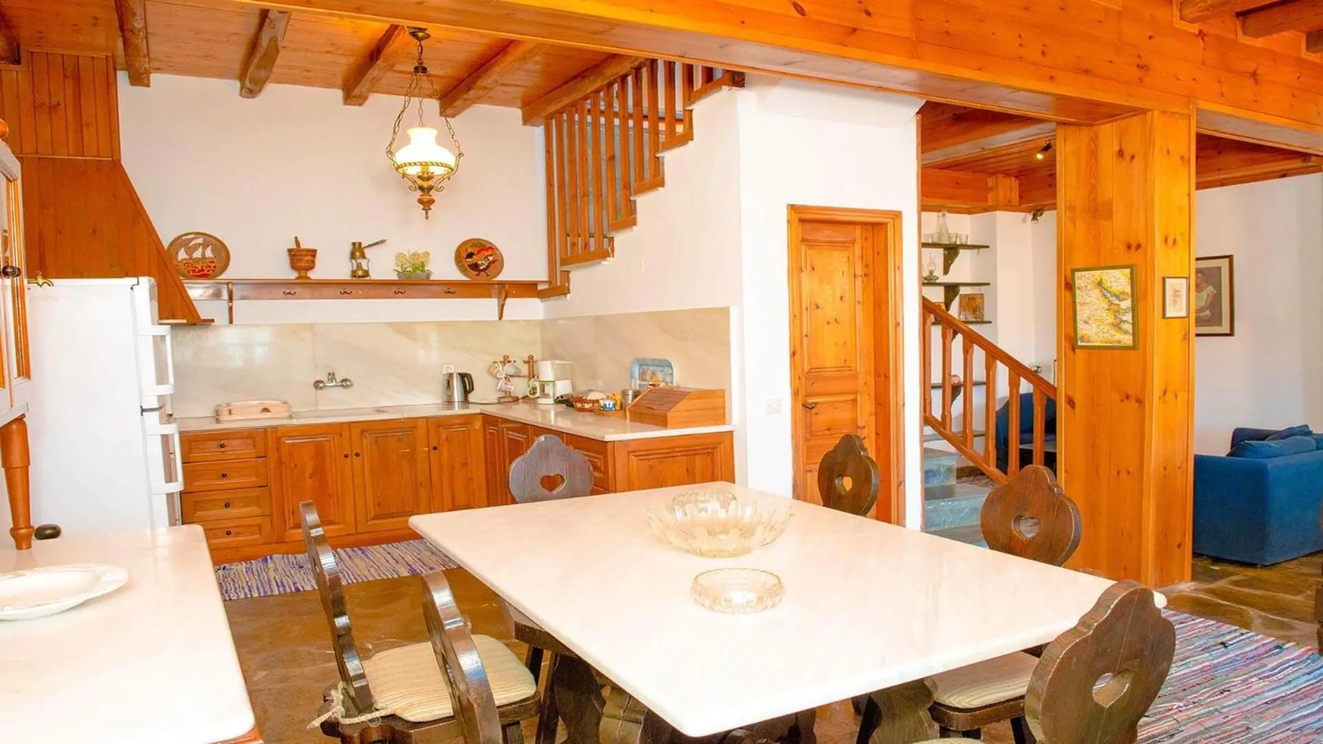 Kitchen or kitchenette in Chrissi Nefeli