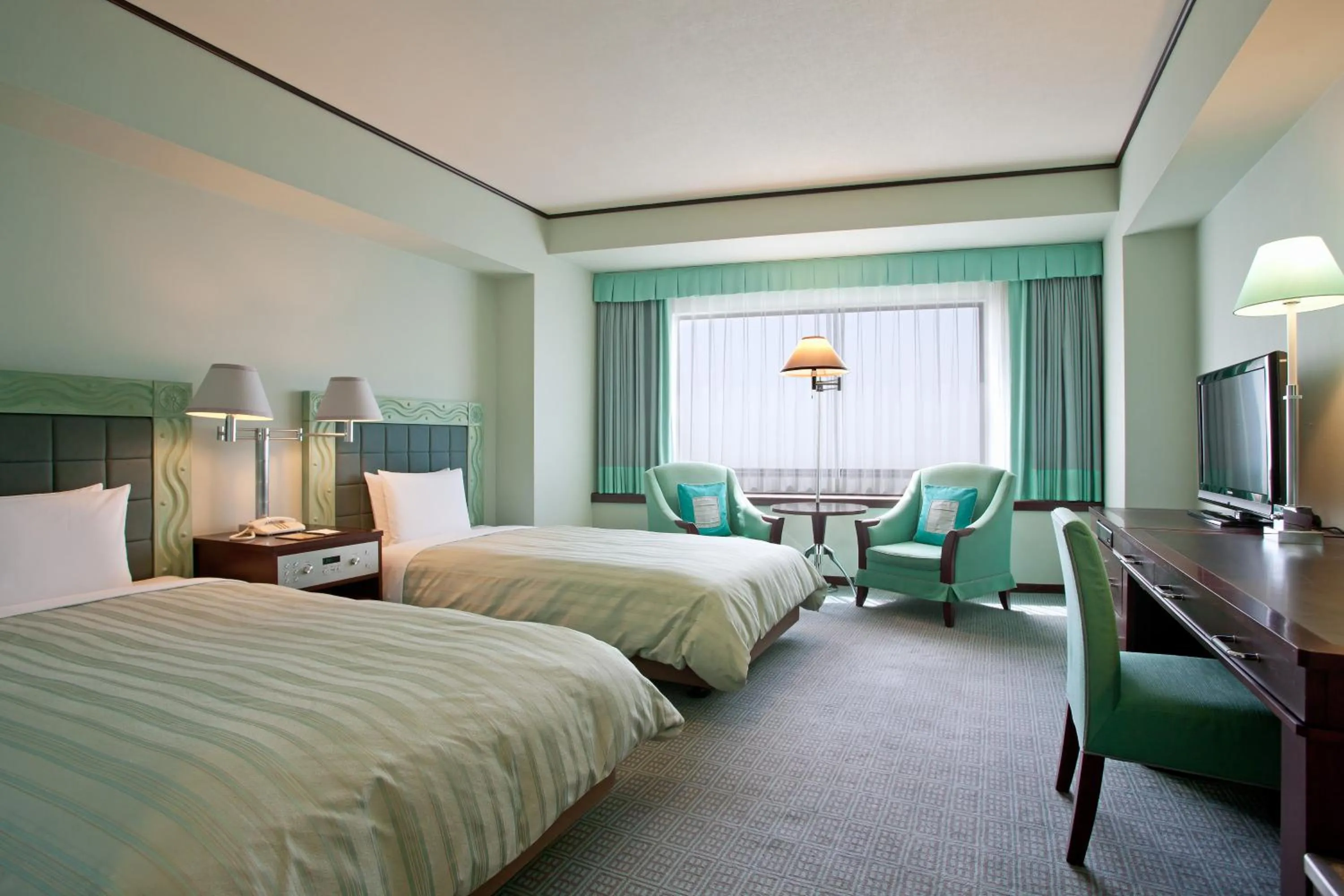 Photo of the whole room, Bed in Okura Act City Hotel Hamamatsu