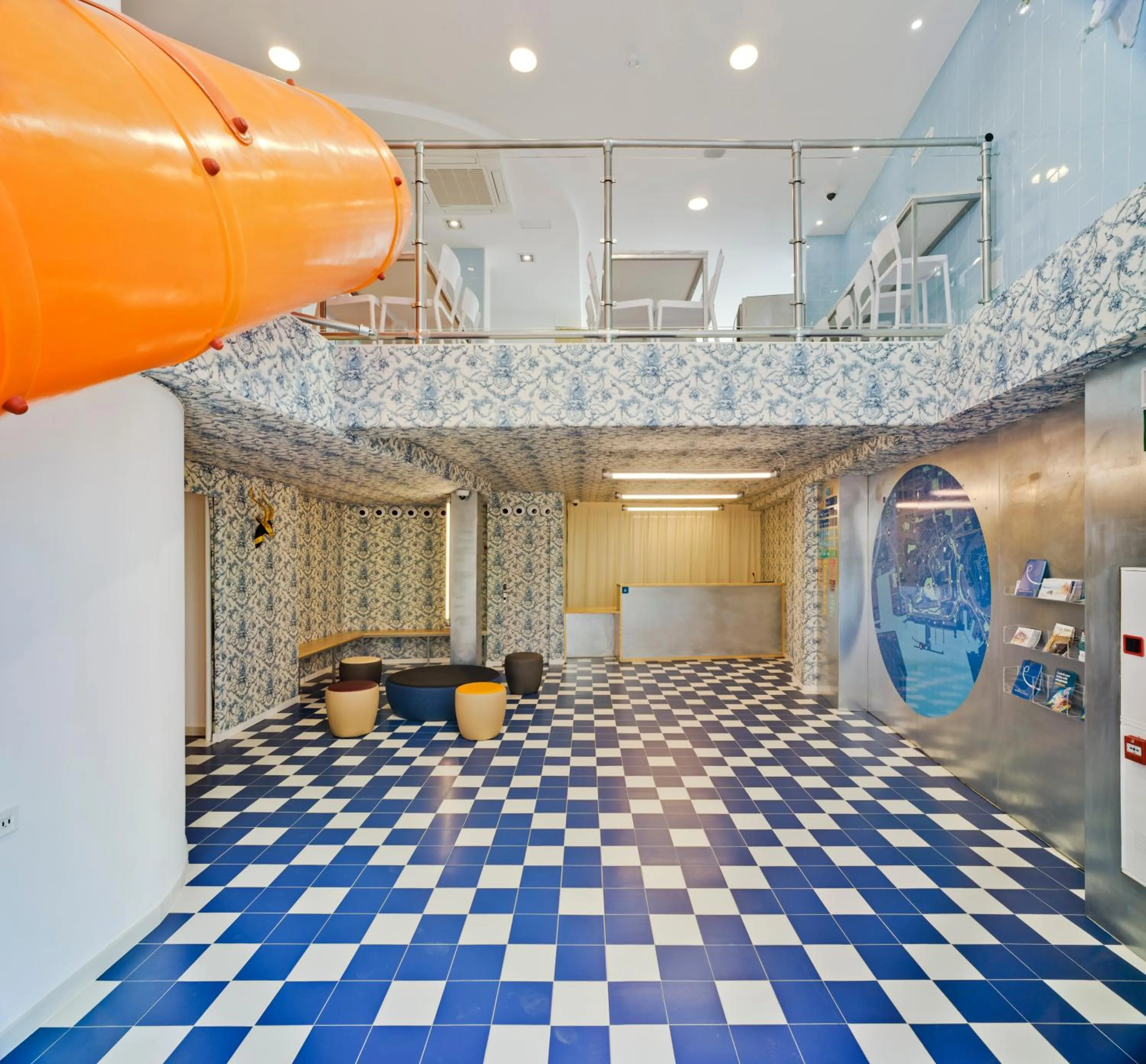 Lobby or reception in Loop INN Hostel Cartagena