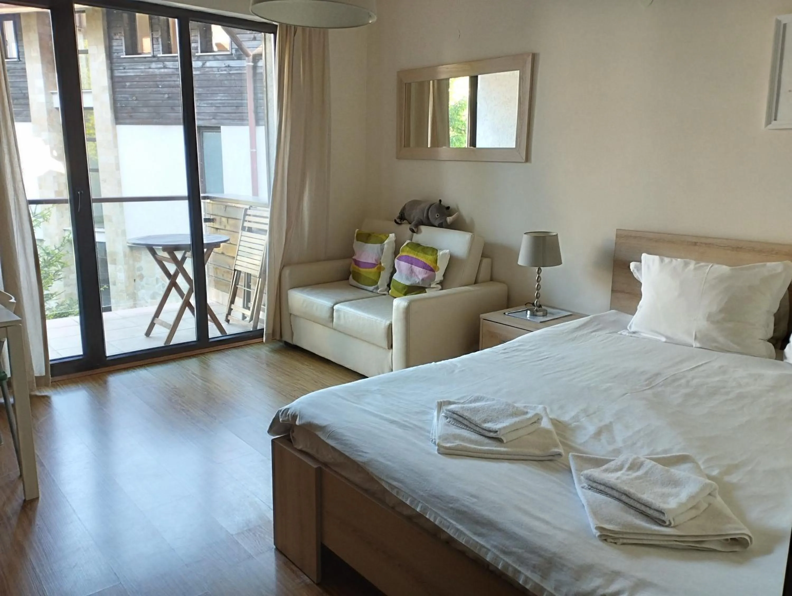 Bed in Chamkoria Chalets