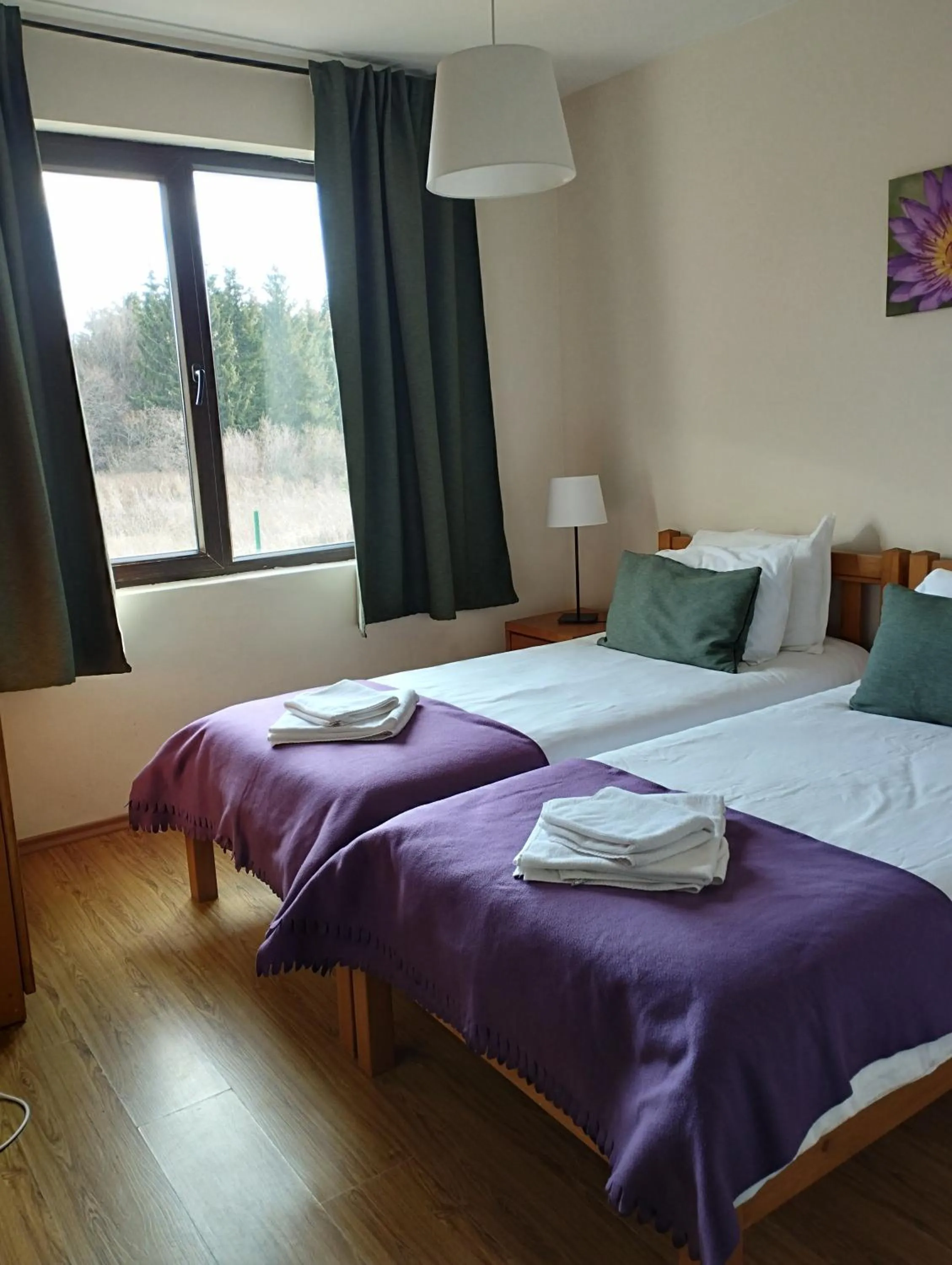 Bed in Chamkoria Chalets