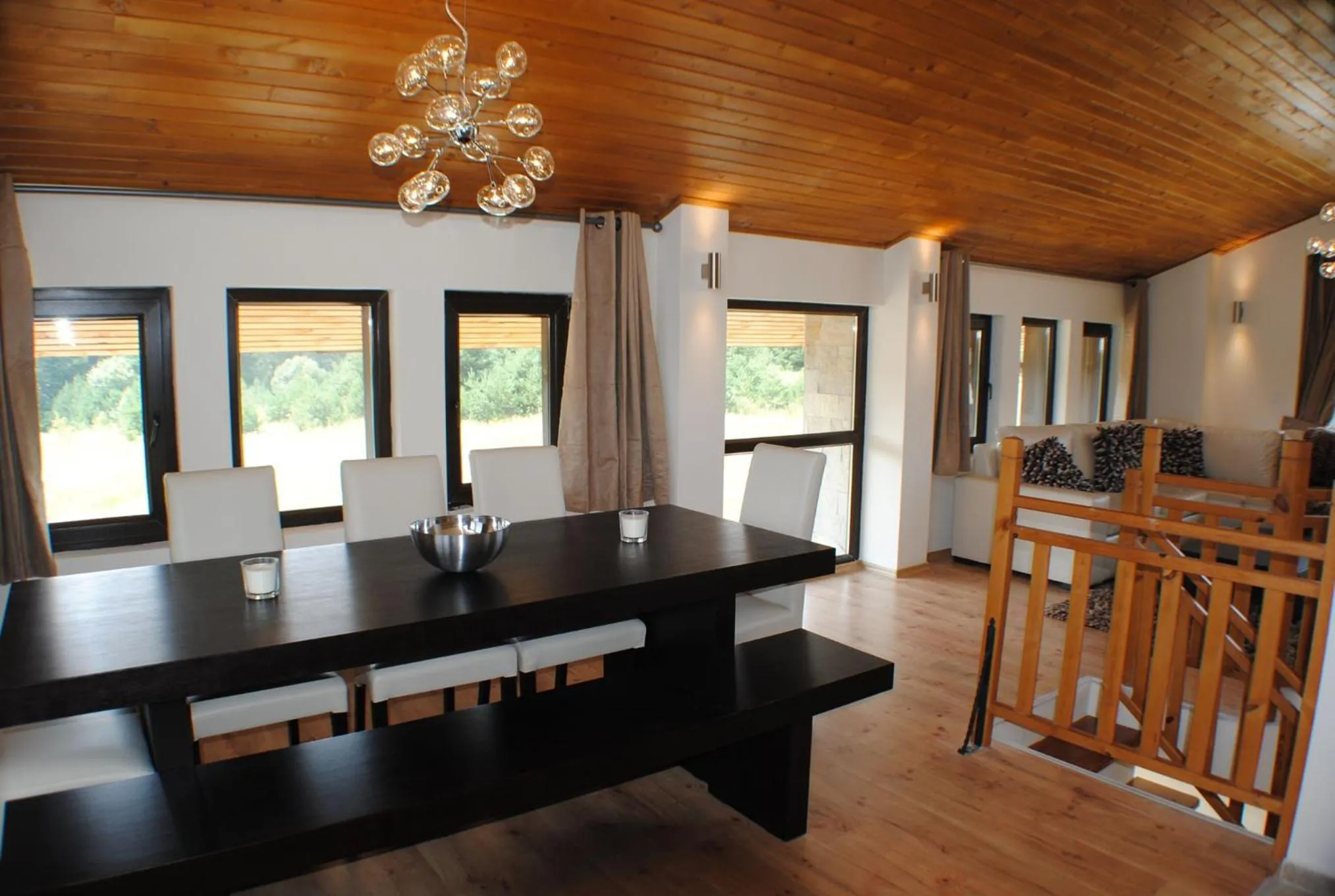 Dining area in Chamkoria Chalets