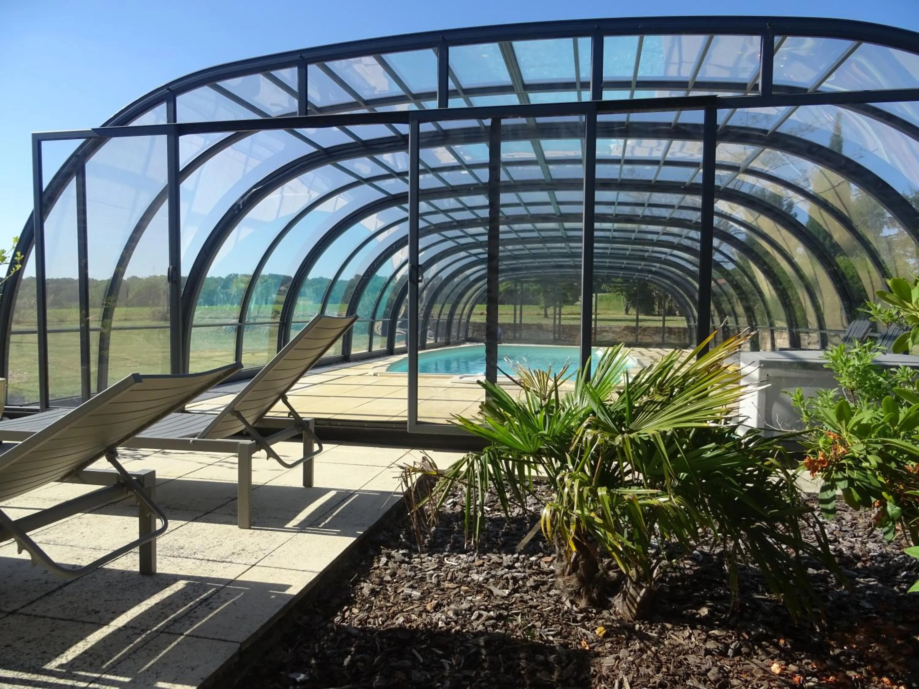 Swimming pool in La Lauriére