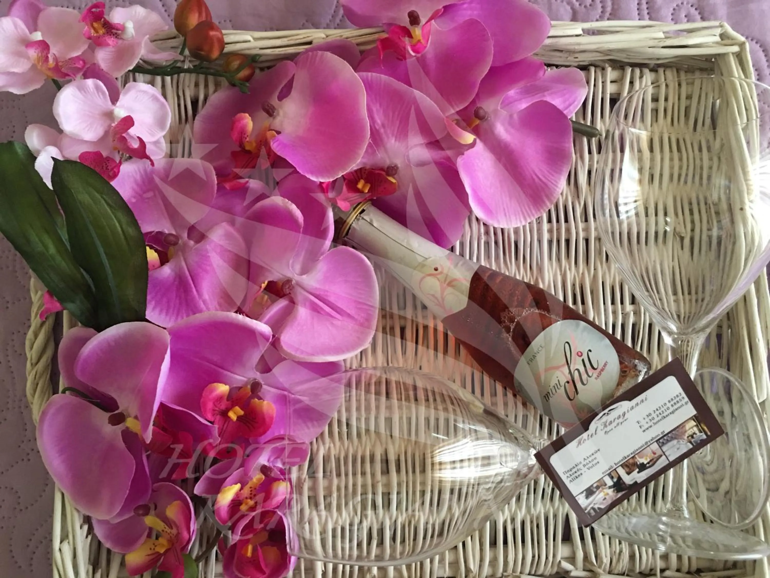 Alcoholic drinks in Hotel Karagianni