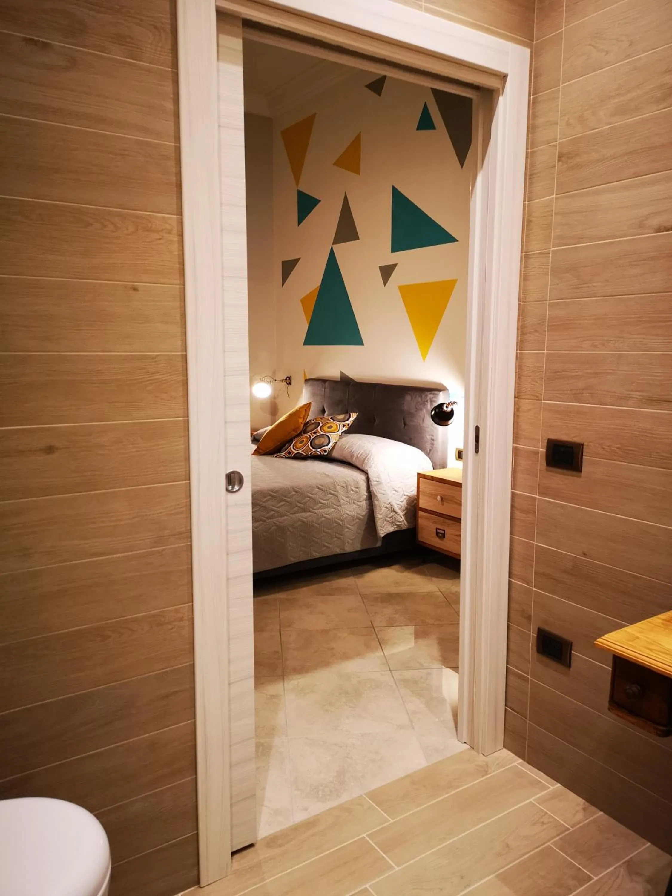 Bed in B&B Pantarei Napoli