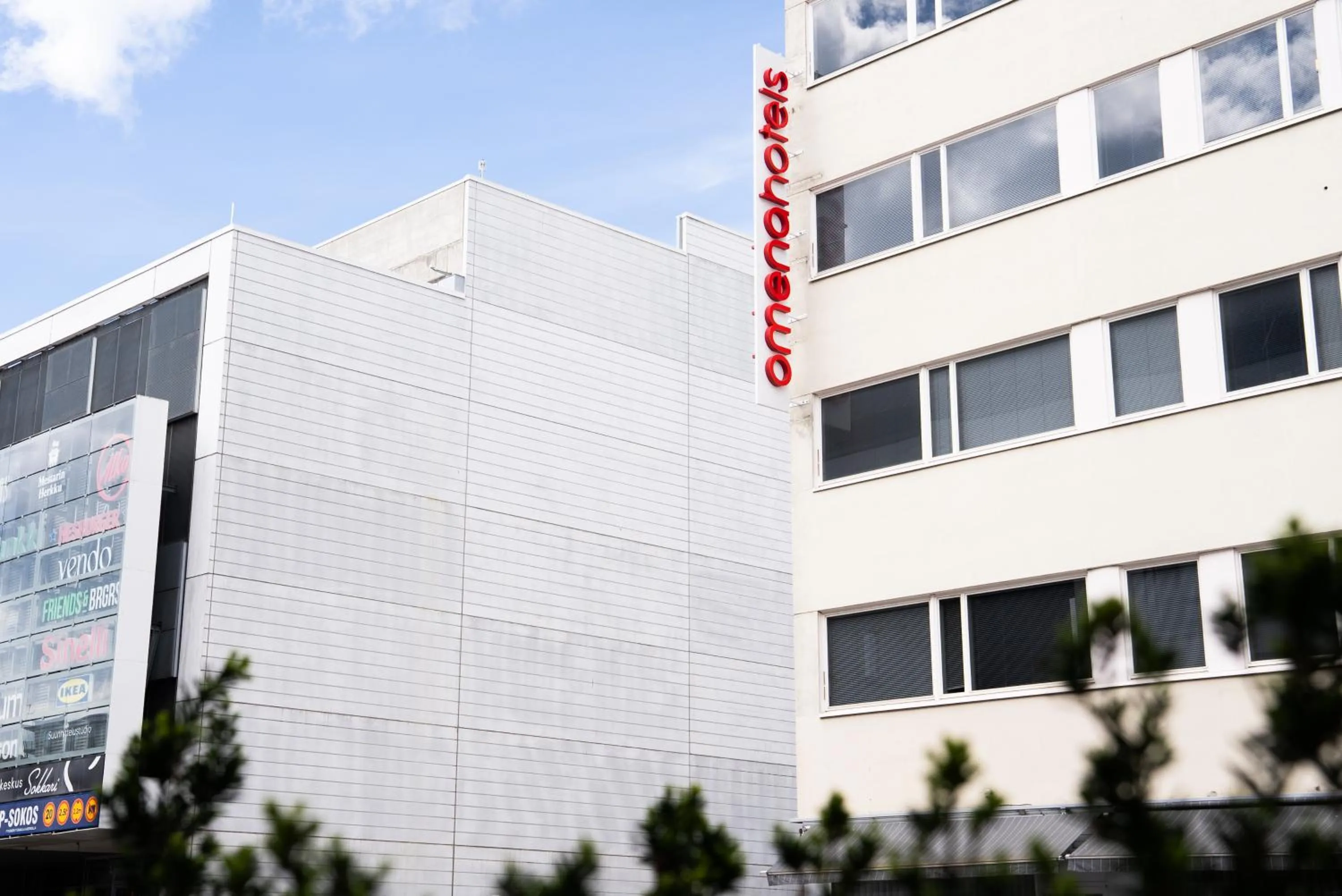 Property building in Omena Hotel Jyväskylä