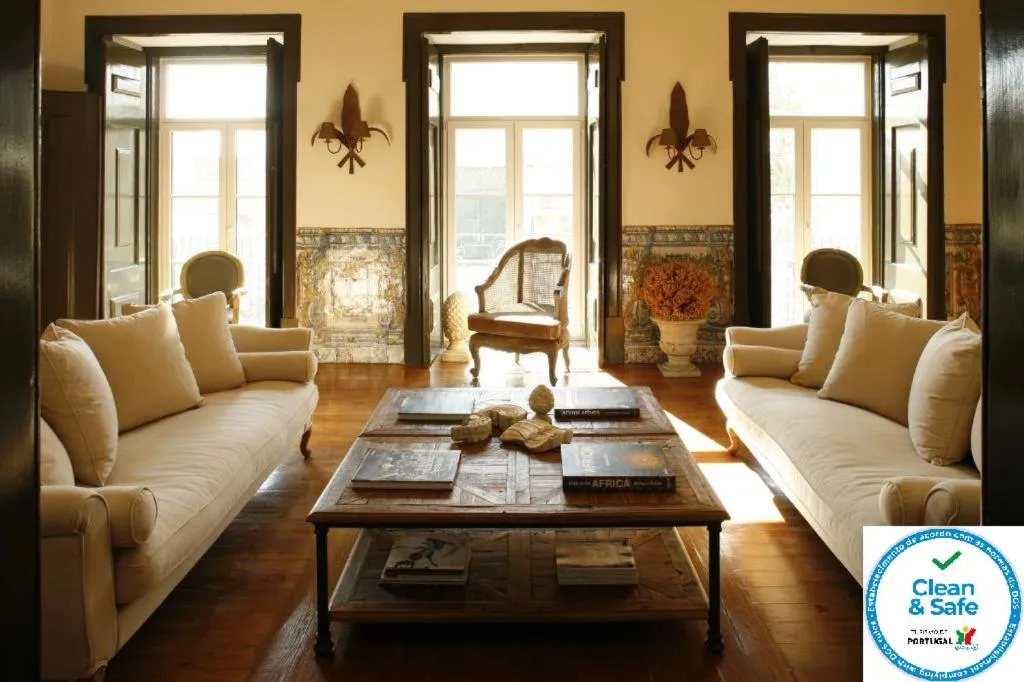 Living room in Palacio Ramalhete