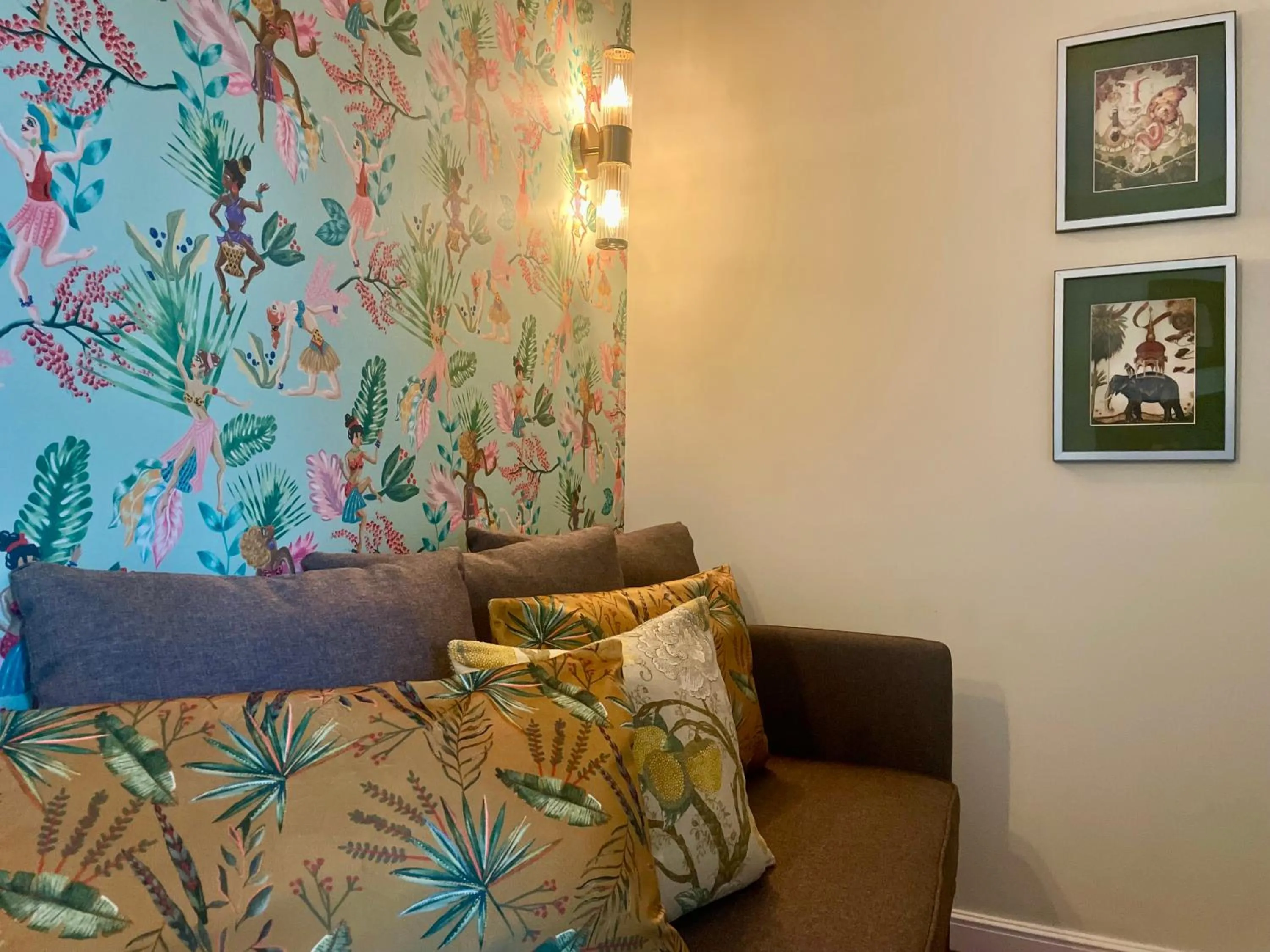 Living room, Bed in Palacio Ramalhete