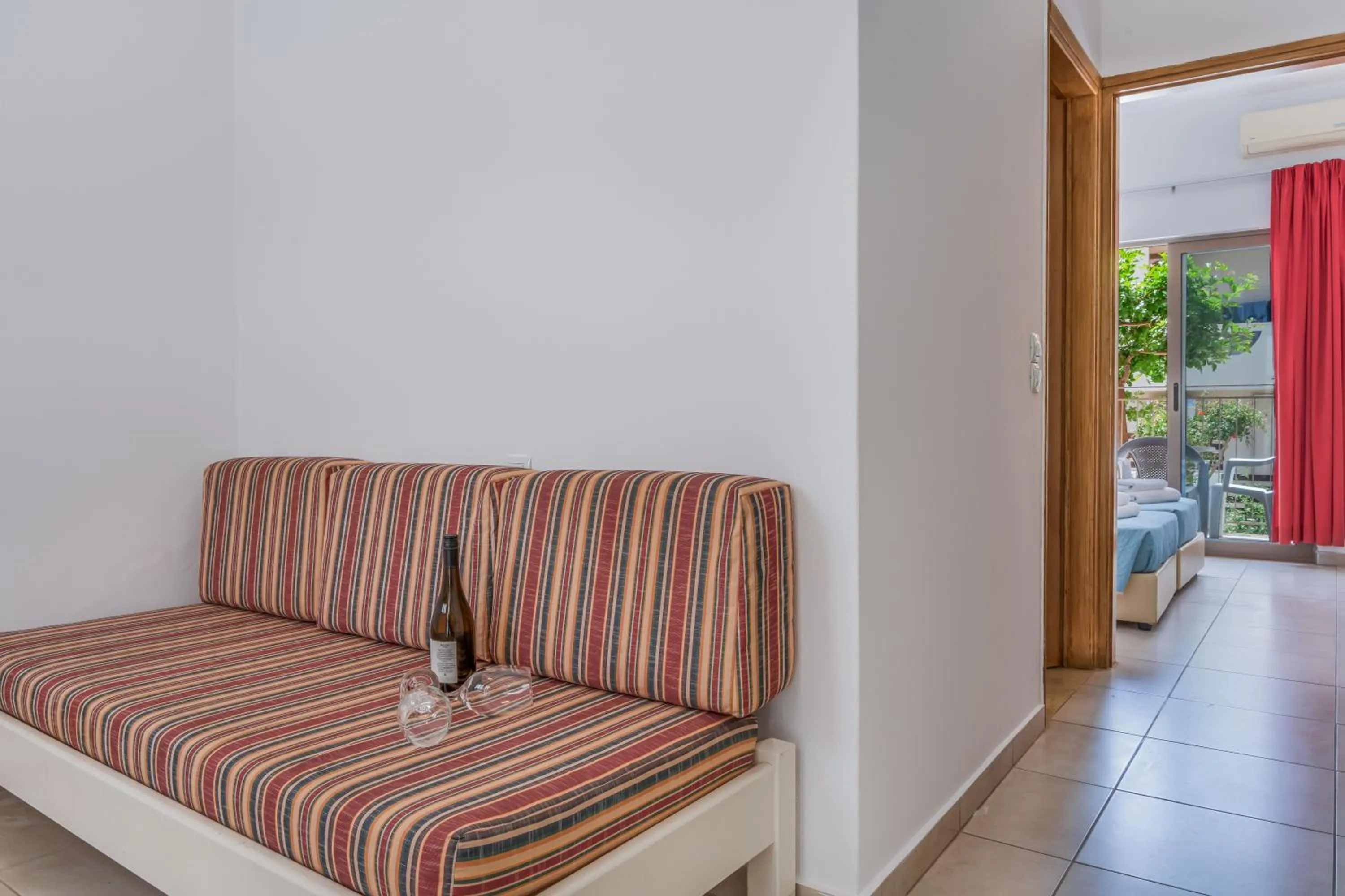 Bed in Creta Verano Hotel