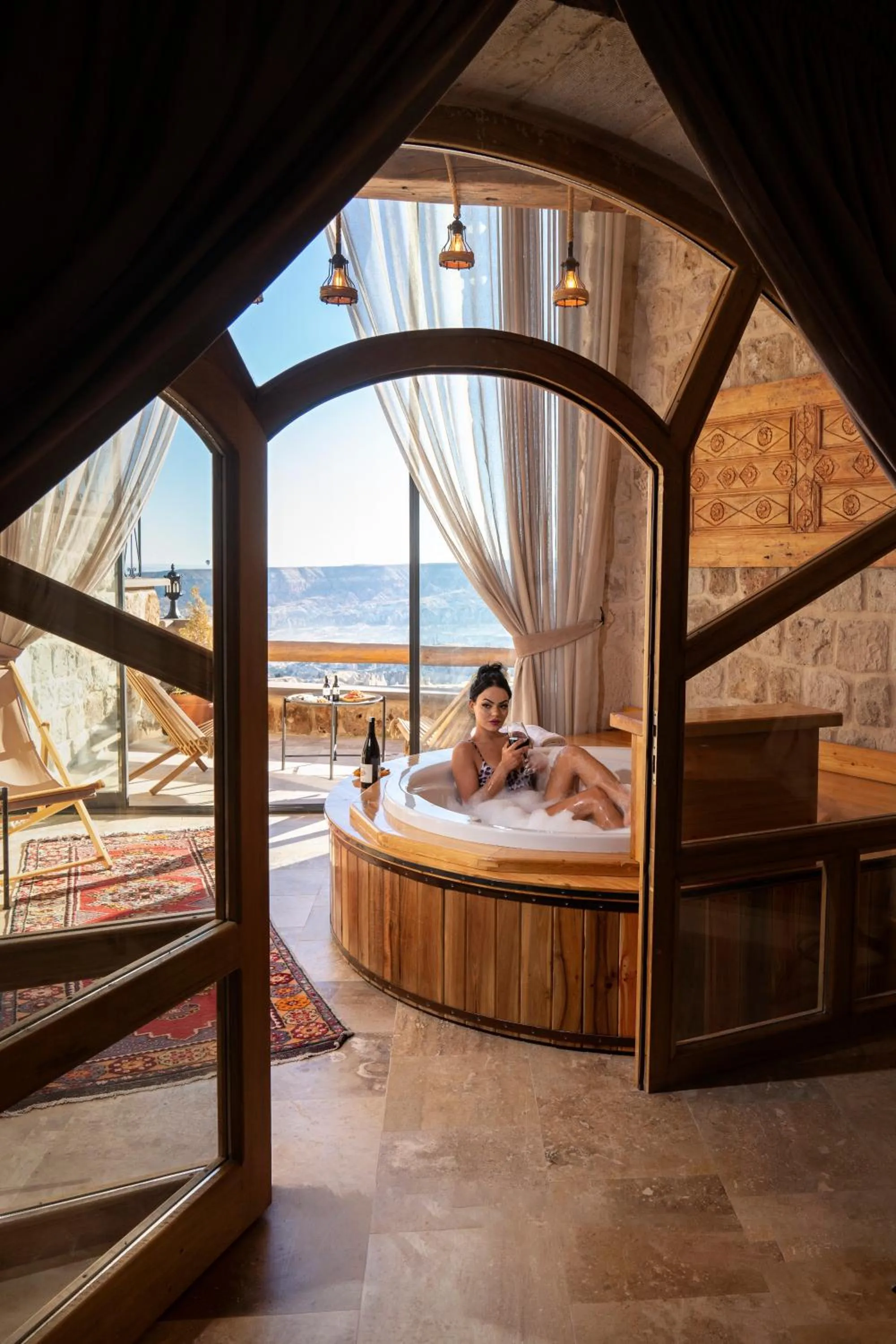 View (from property/room), Bed in Dream of Cappadocia