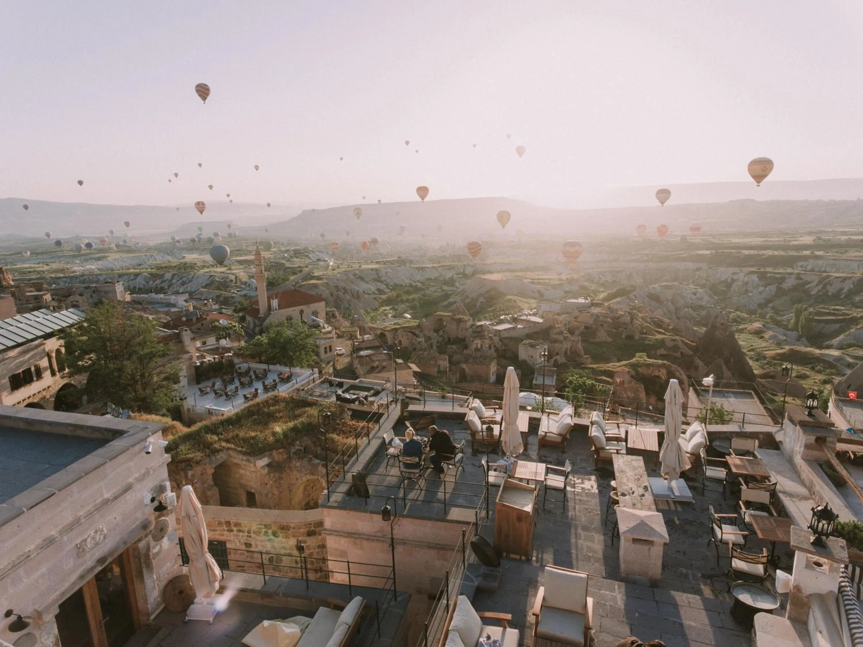 Bird's eye view in Dream of Cappadocia