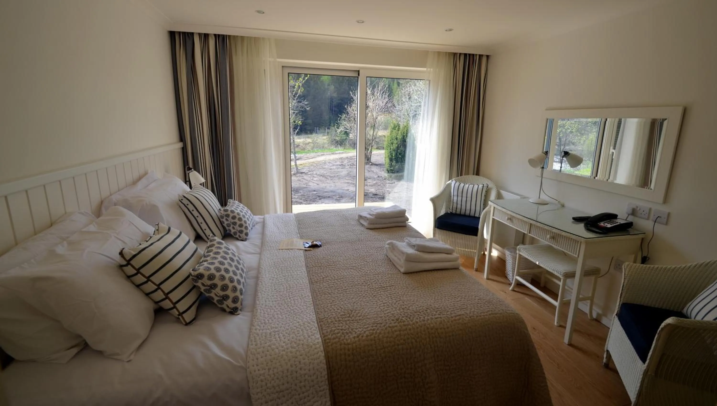 Bed in Bridge of Orchy Hotel