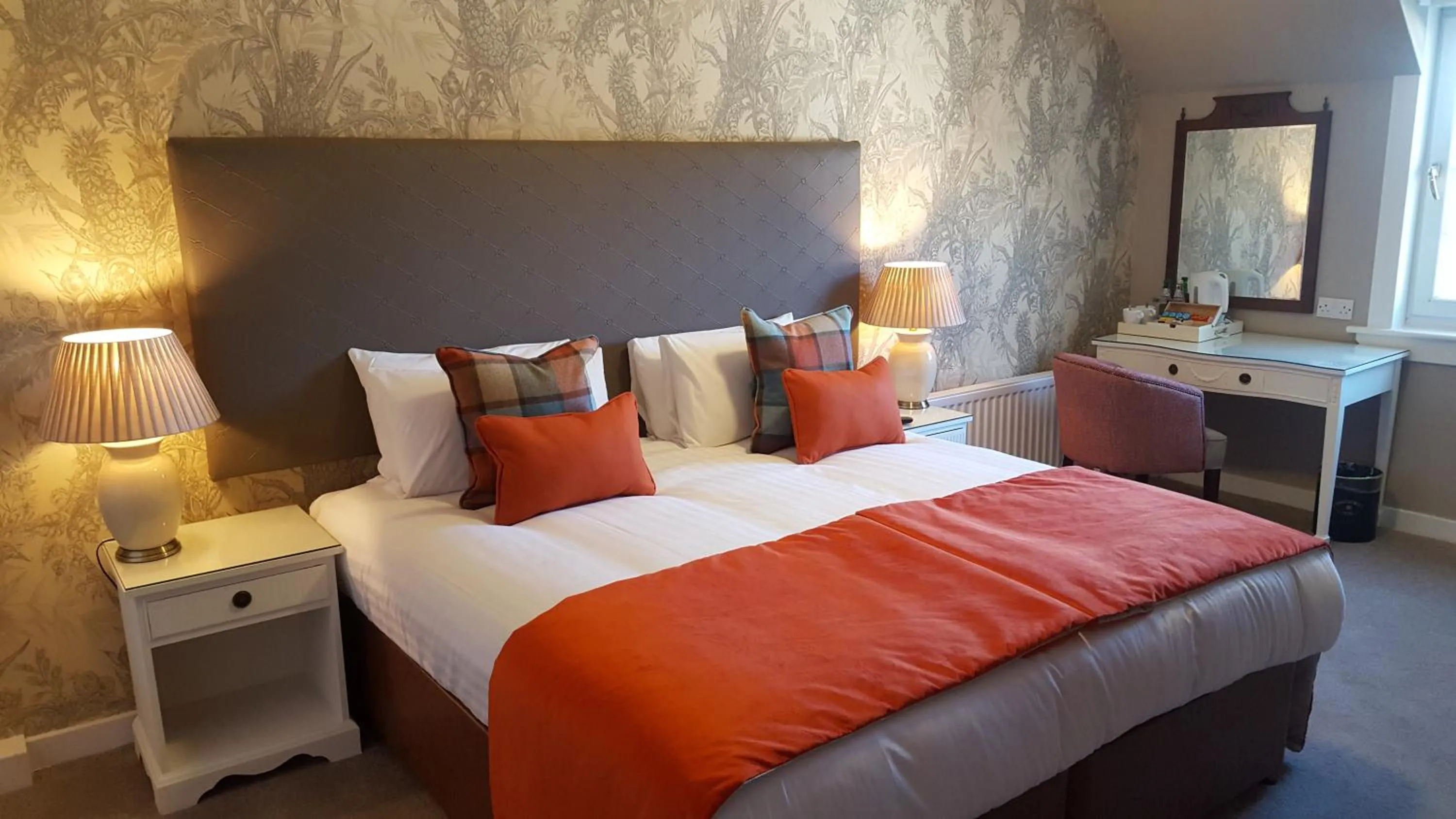 Bed in Bridge of Orchy Hotel