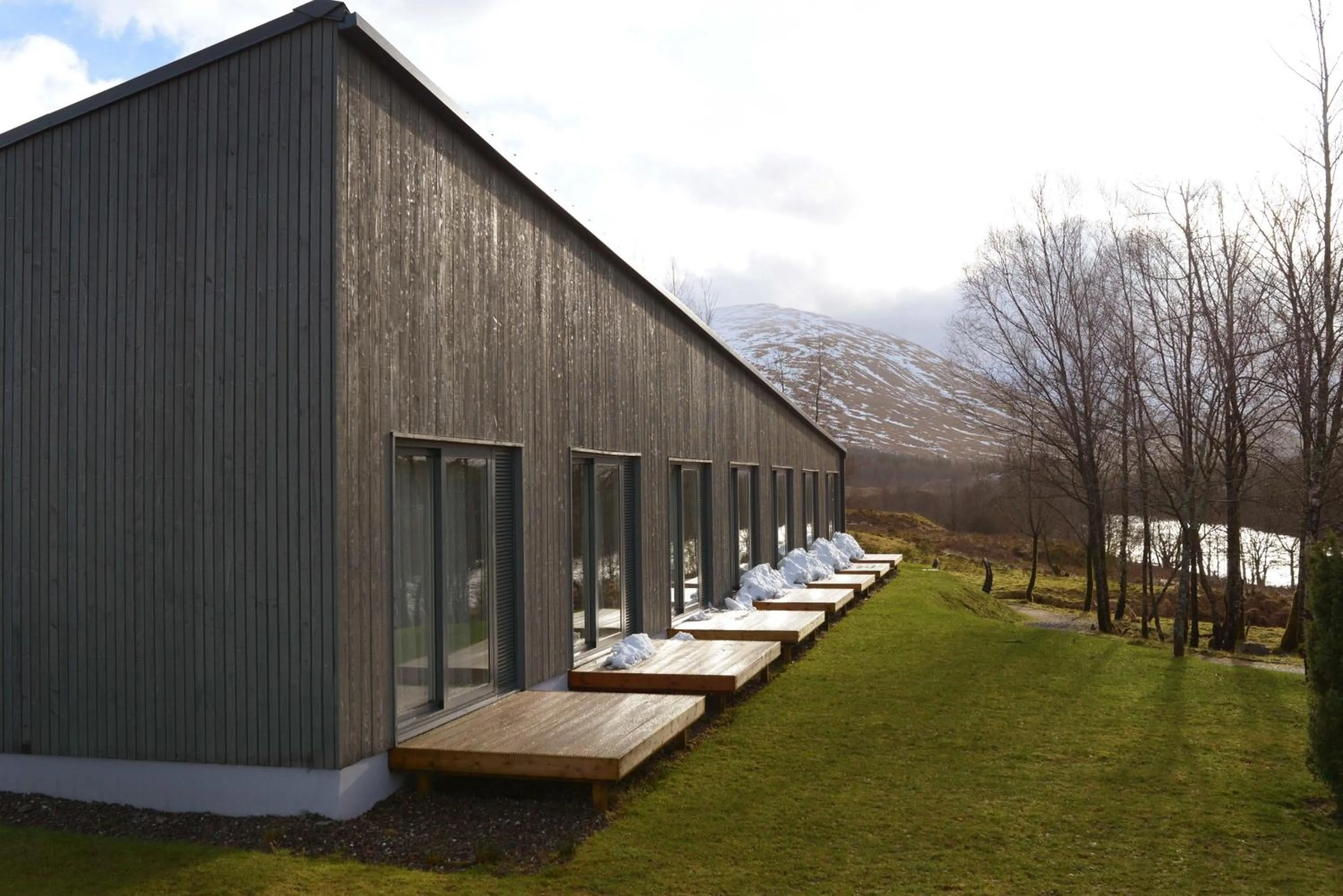 Property building in Bridge of Orchy Hotel