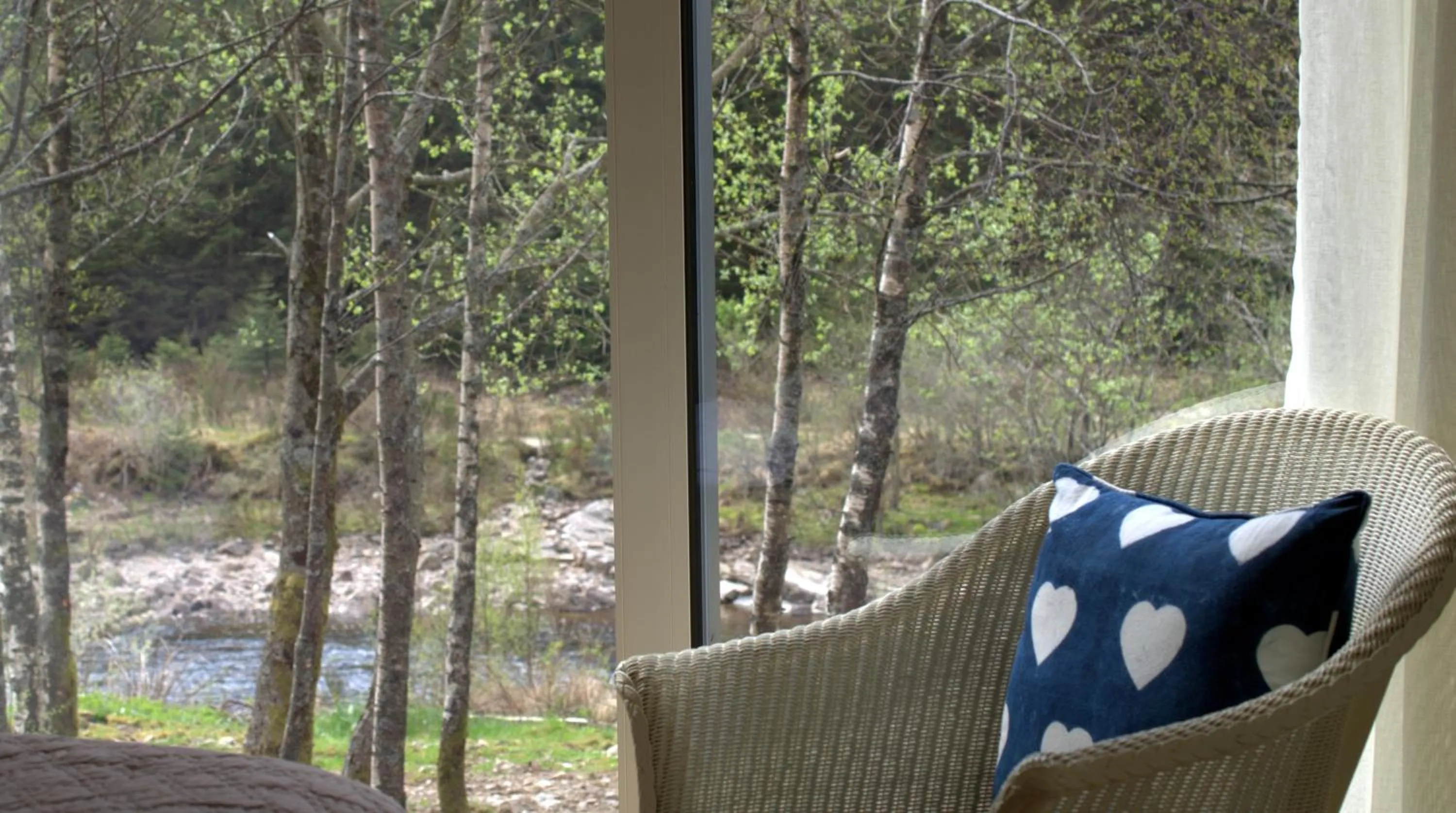 Seating area in Bridge of Orchy Hotel