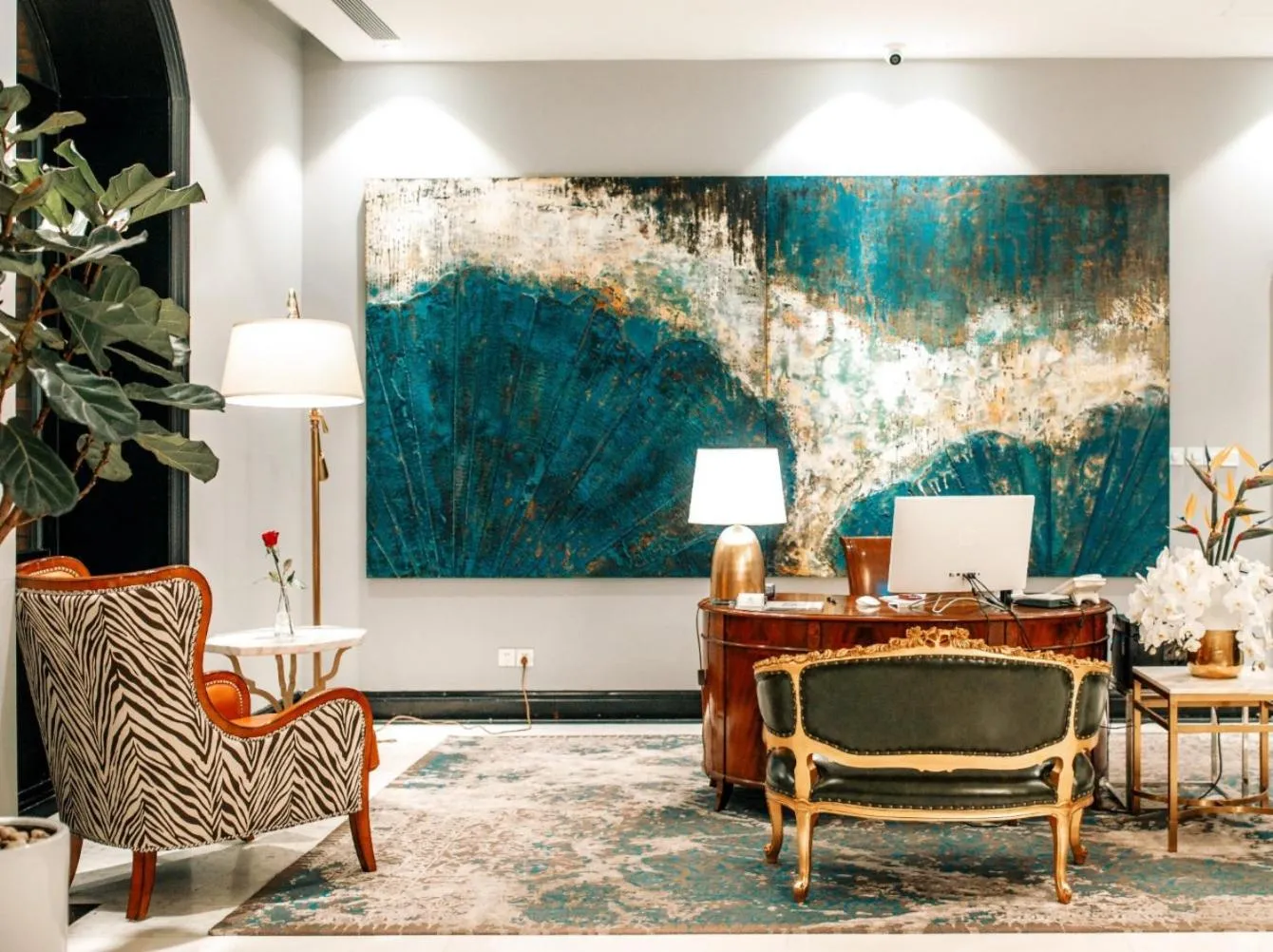 Lobby or reception in Gracie Art Hotel