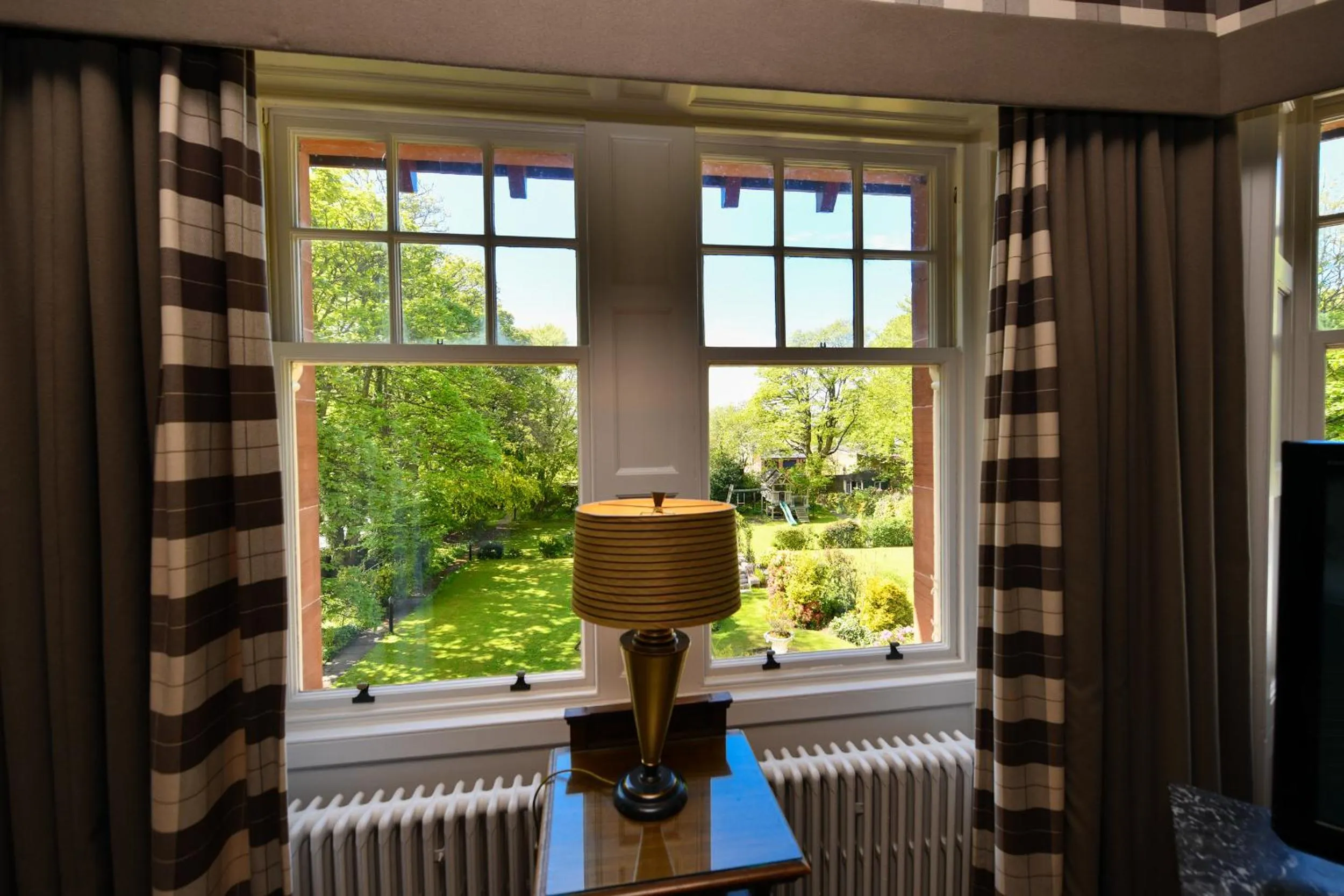 Garden view in Savoy Park Hotel