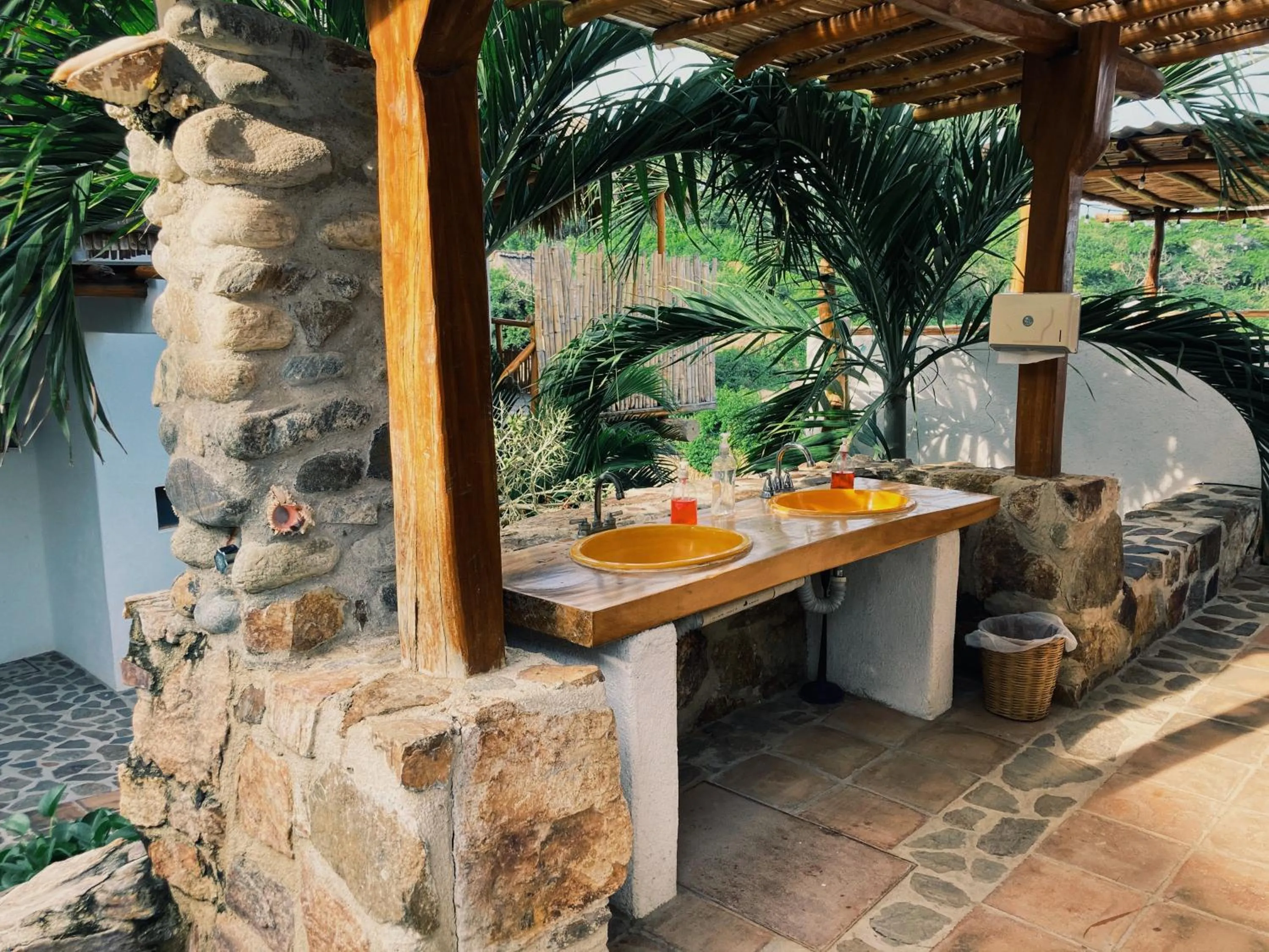 Bathroom in Hotel el Risco
