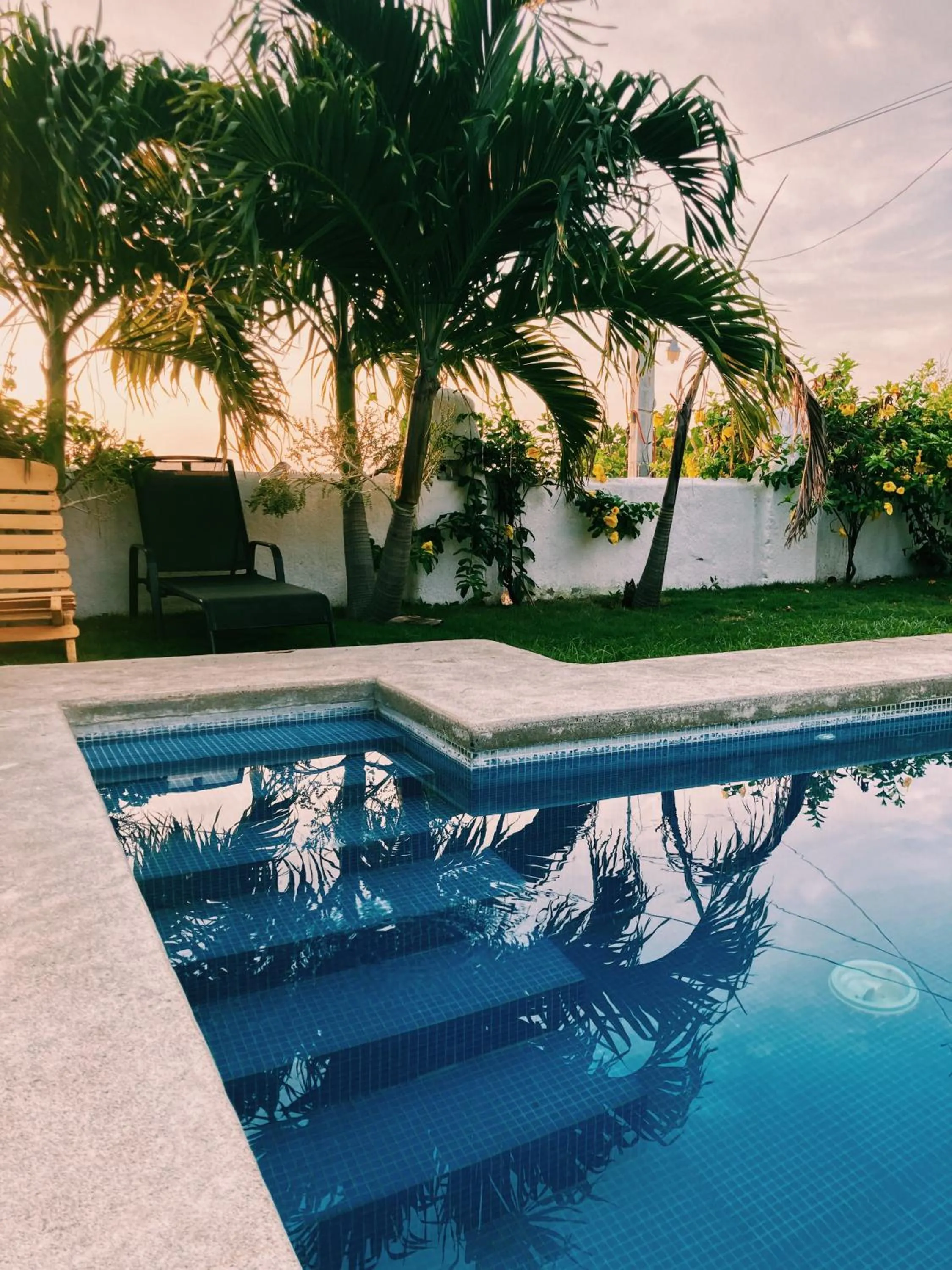 Swimming pool in Hotel el Risco