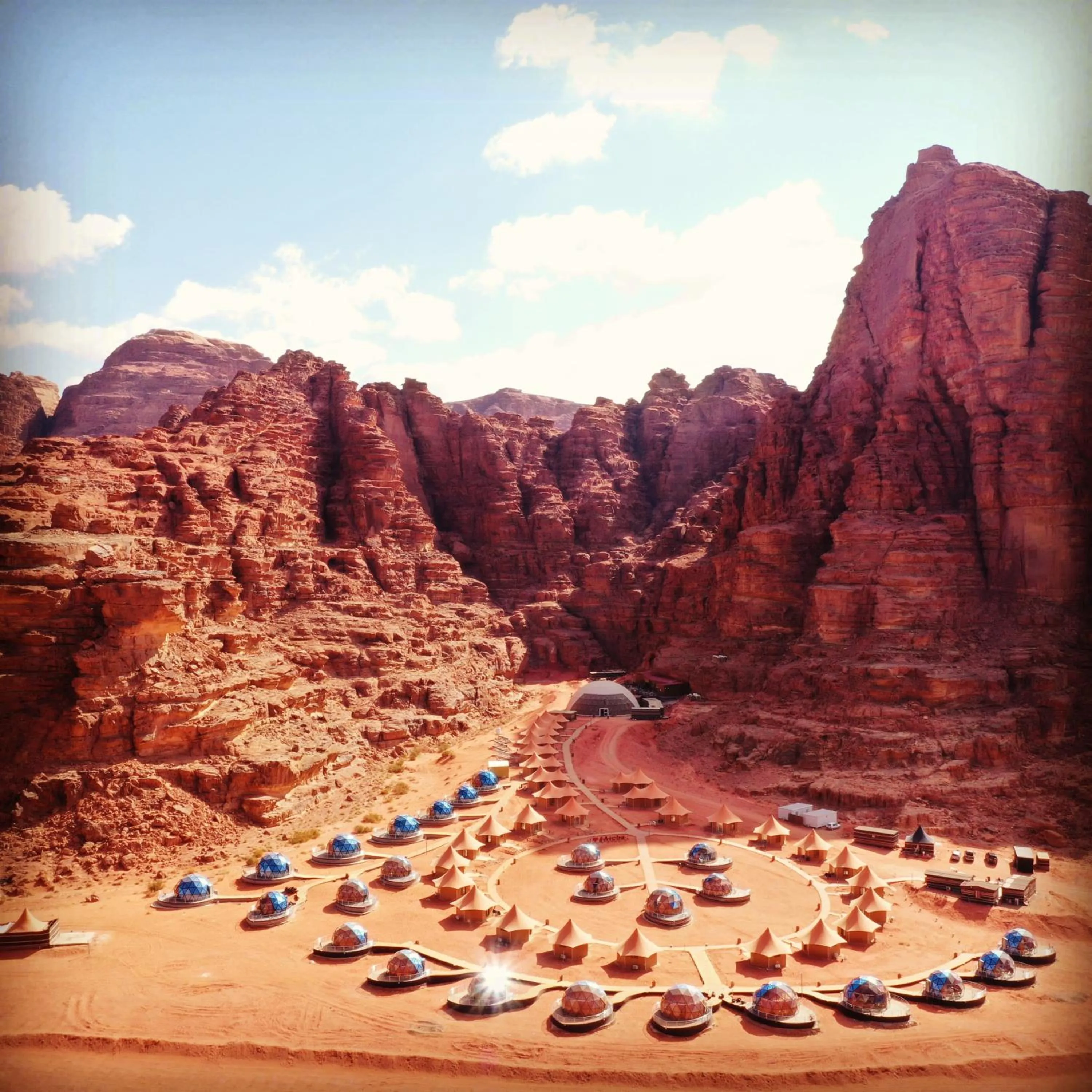 Property logo or sign in Memories Aicha Luxury Camp