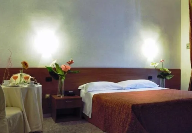 Bed in Hotel Villa Giusy