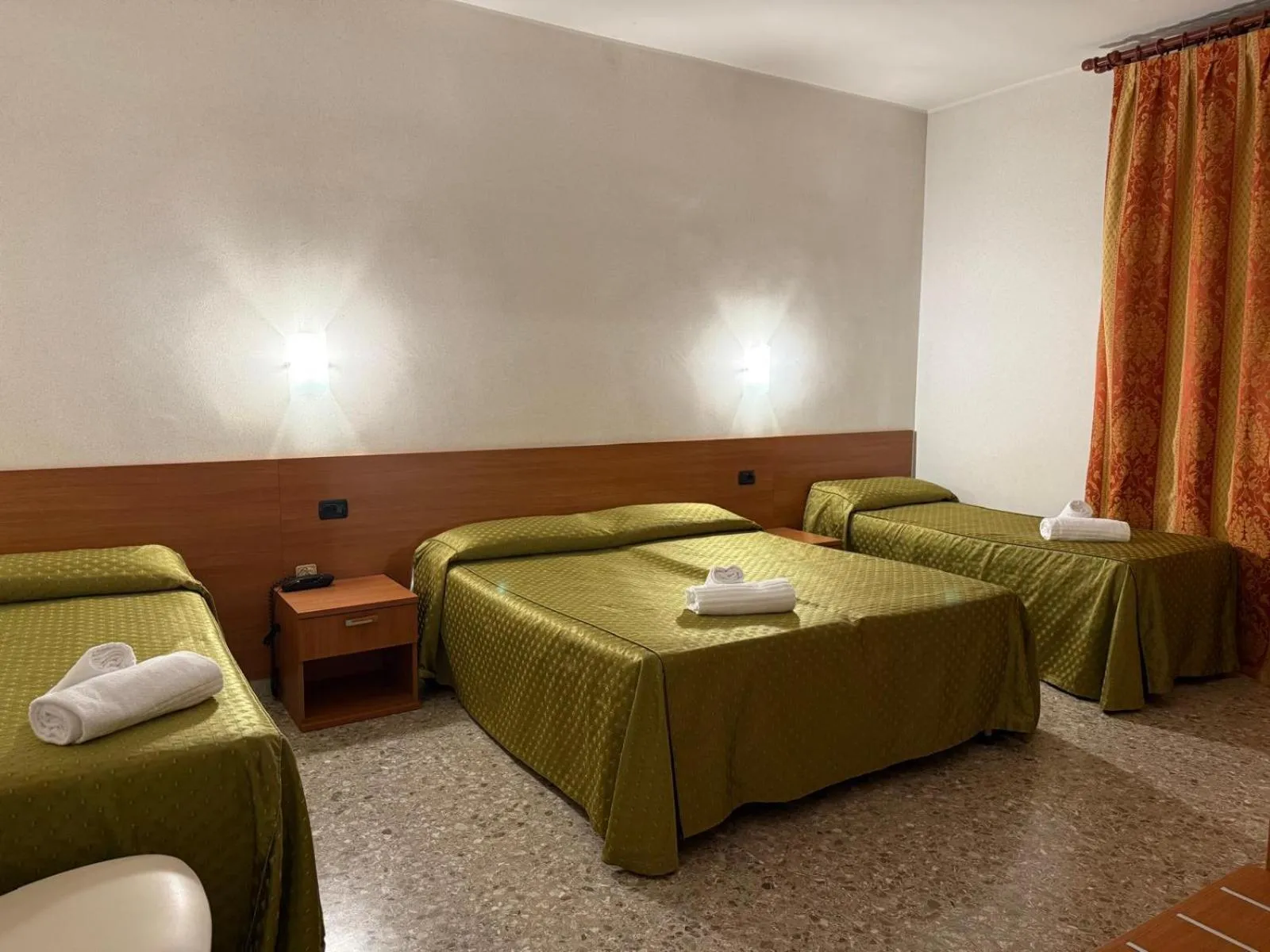 Bed in Hotel Villa Giusy