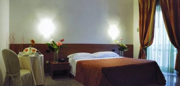 Bed in Hotel Villa Giusy