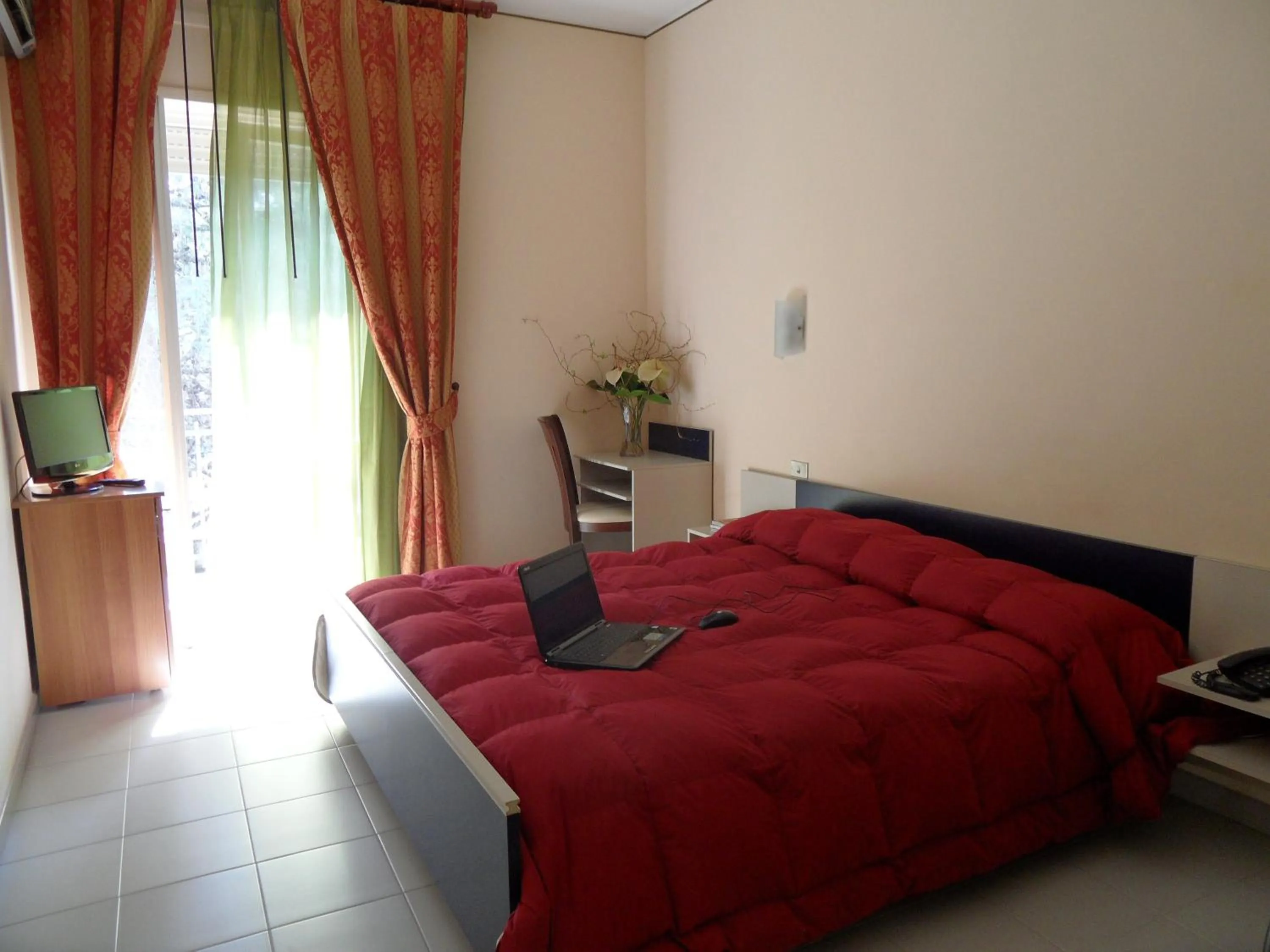 Bed in Hotel Villa Giusy