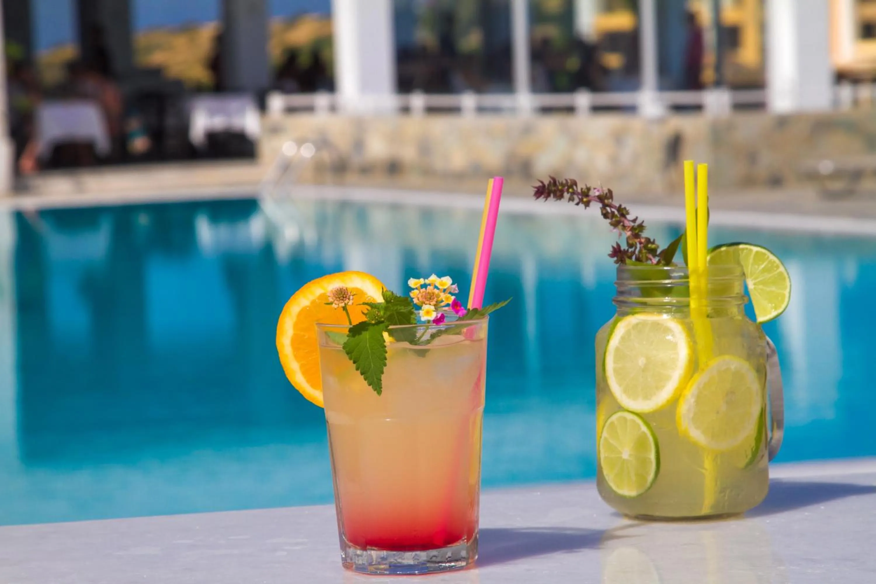 Pool view in Peninsula Resort & Spa