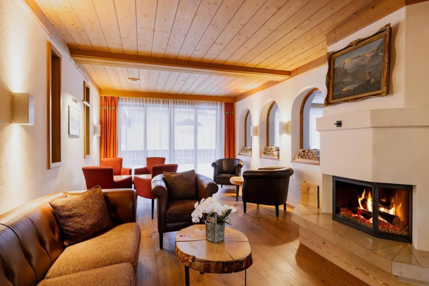 Lounge or bar in Alpenresort Eienwäldli Engelberg