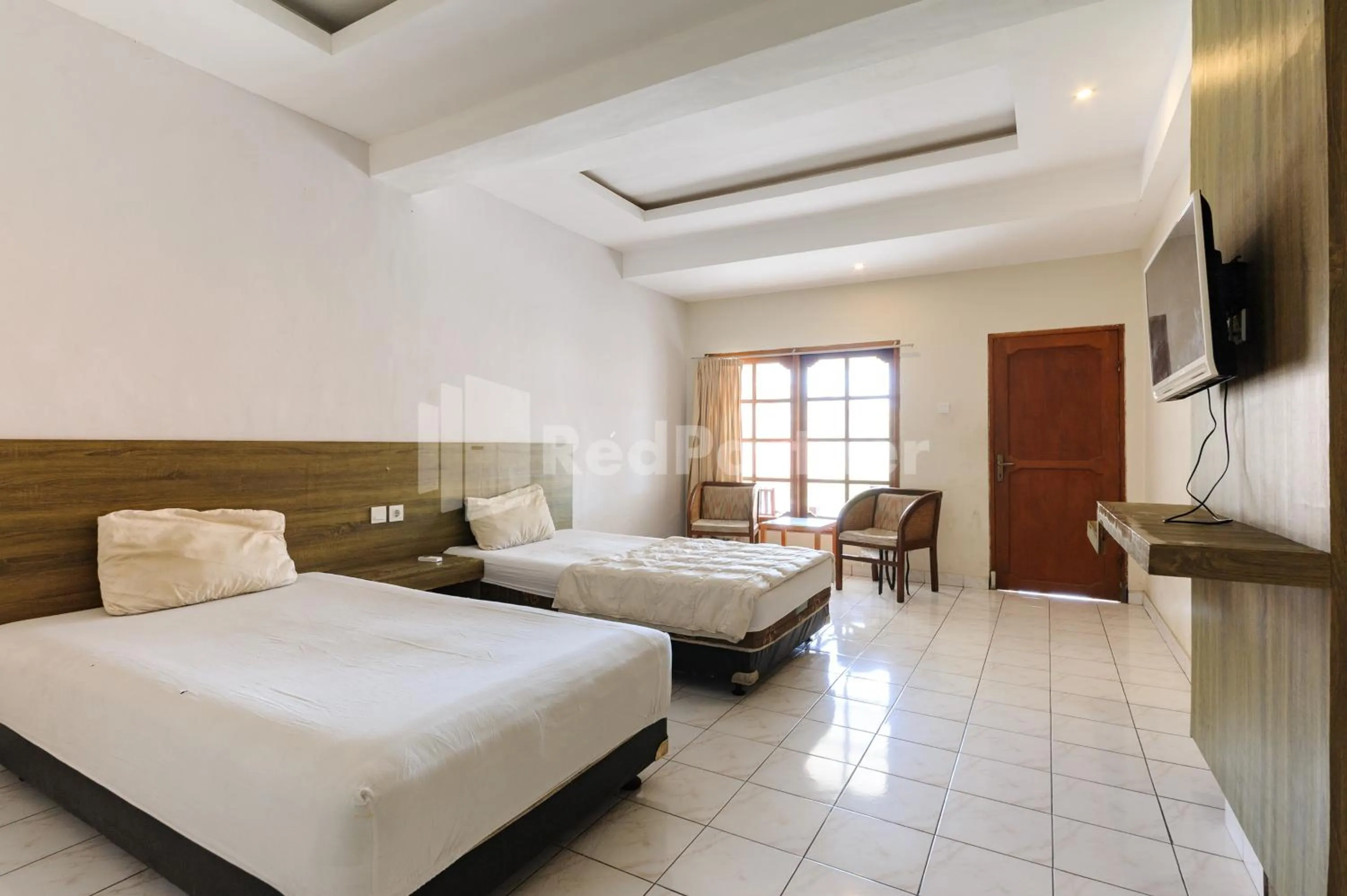 Bedroom, Bed in Pulau Bali Hotel Denpasar RedPartner