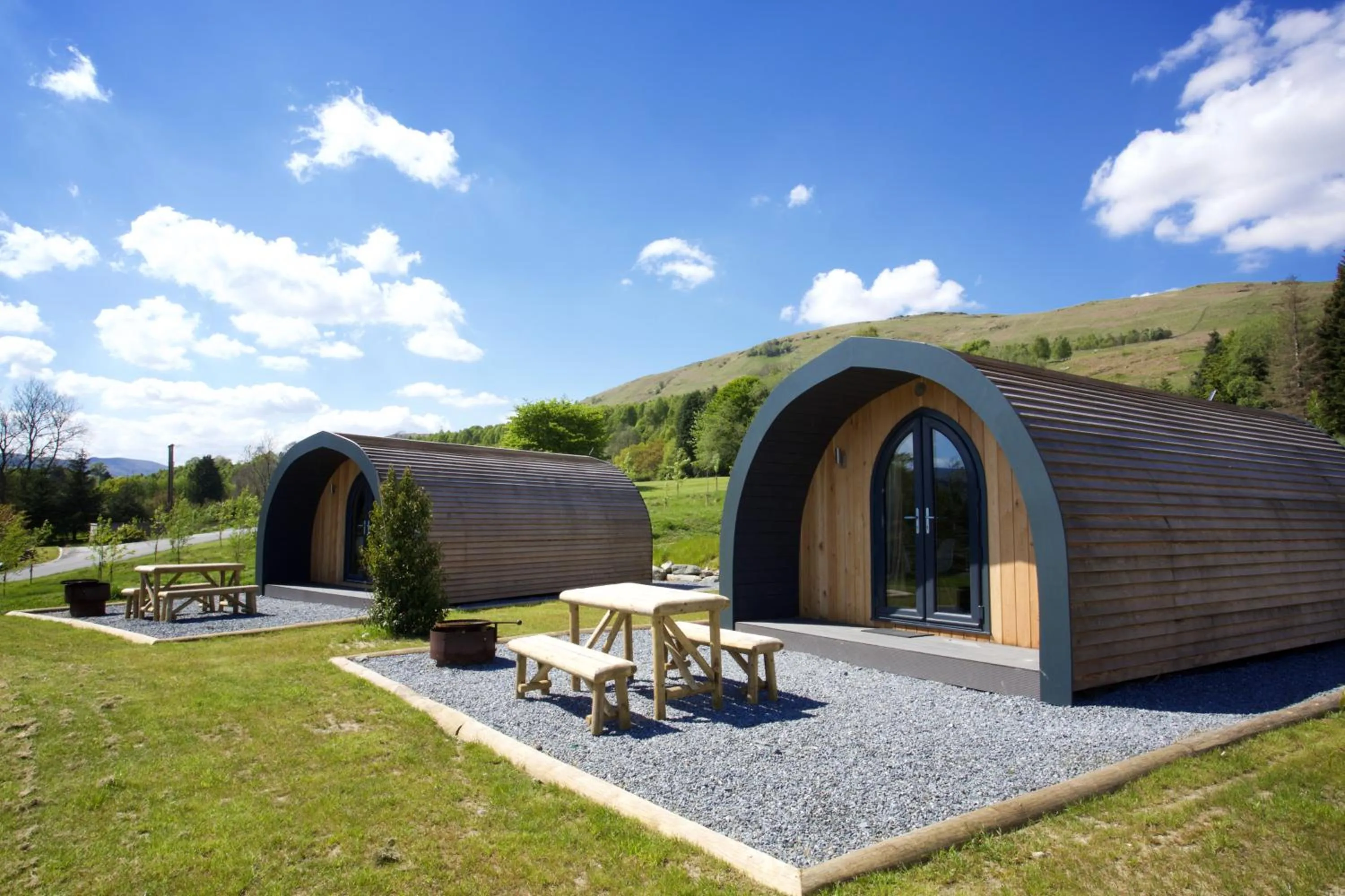 Property building in LOCH TAY HIGHLAND LODGES and GLAMPING PARK