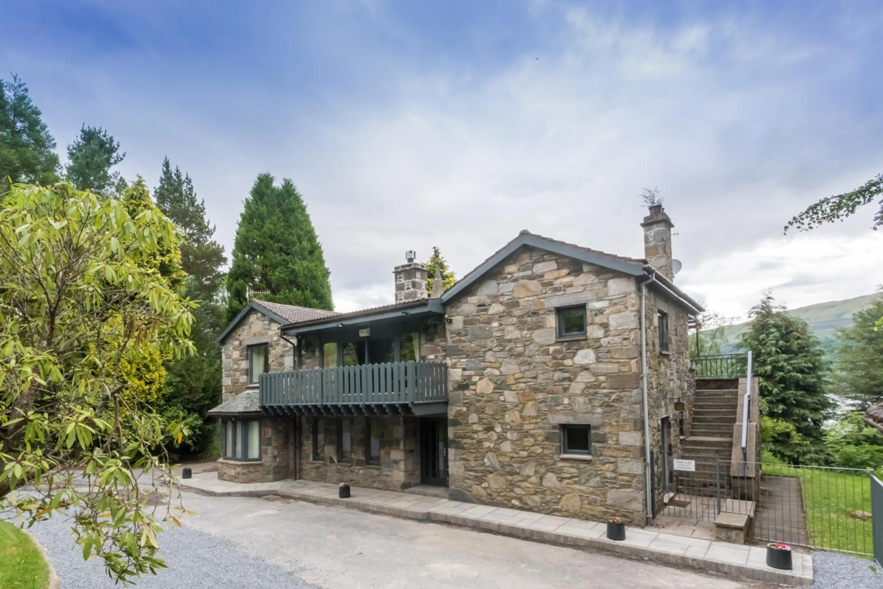 Property building in LOCH TAY HIGHLAND LODGES and GLAMPING PARK