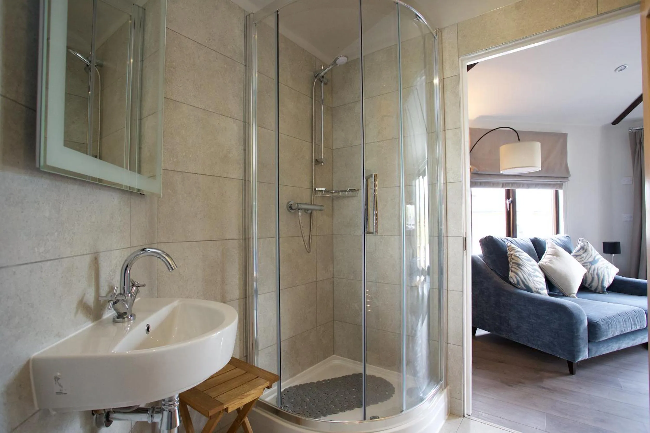 Bathroom in LOCH TAY HIGHLAND LODGES and GLAMPING PARK