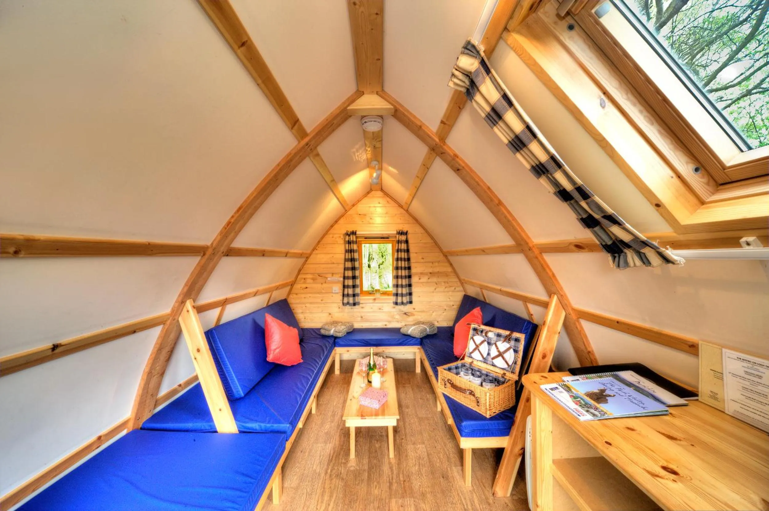 Photo of the whole room in LOCH TAY HIGHLAND LODGES and GLAMPING PARK